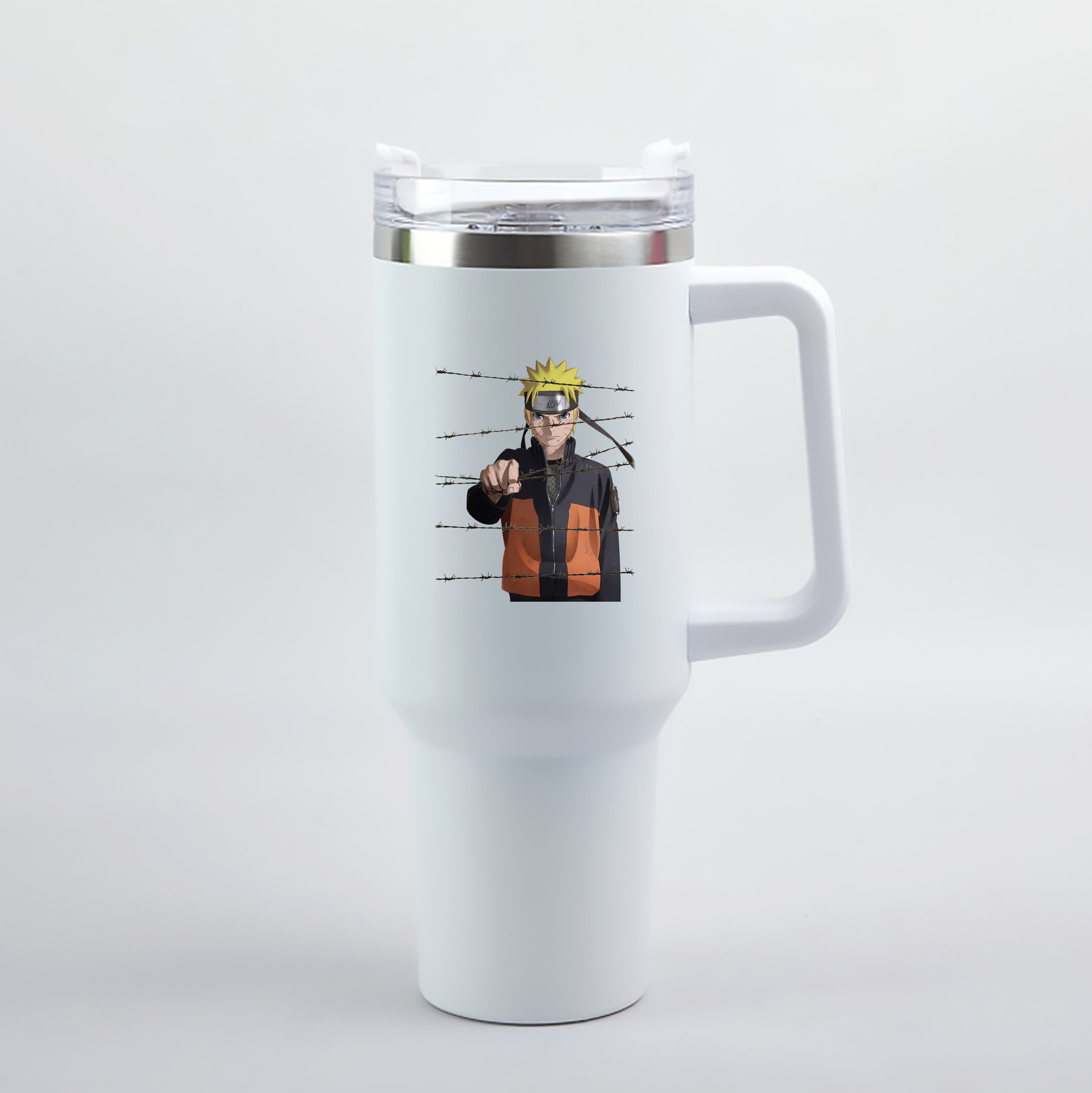 （画像用） NARUTO -ナルト- うずまき ナルト Uzumaki Naruto 1200mL車用タンブラー（カラープリント）