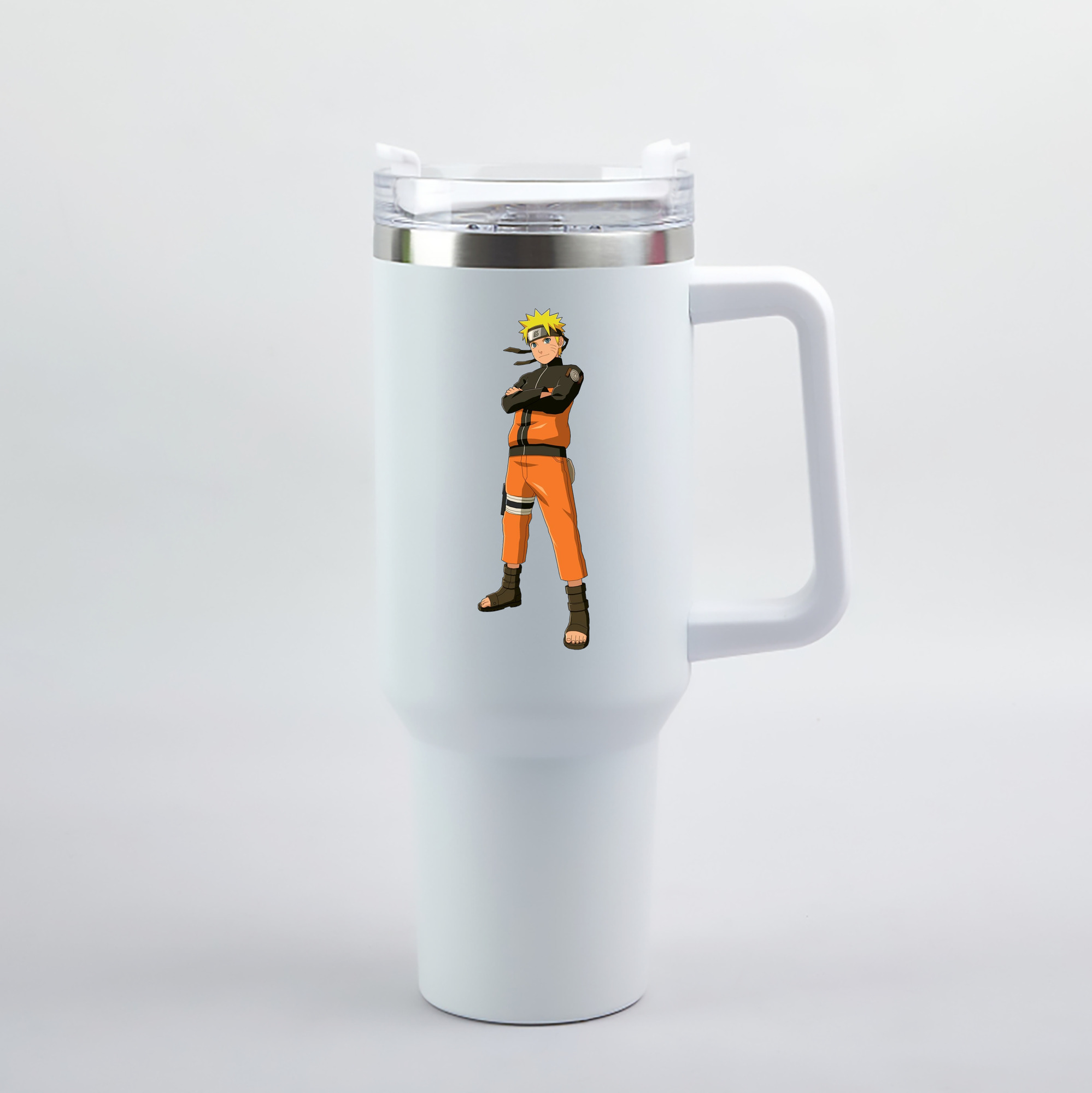 （画像用） NARUTO -ナルト- うずまき ナルト Uzumaki Naruto 1200mL車用タンブラー（カラープリント）