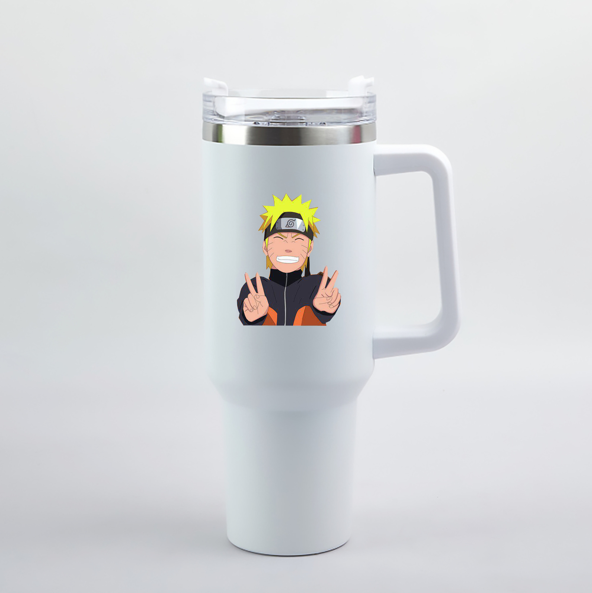 （画像用） NARUTO -ナルト- うずまき ナルト Uzumaki Naruto 1200mL車用タンブラー（カラープリント）