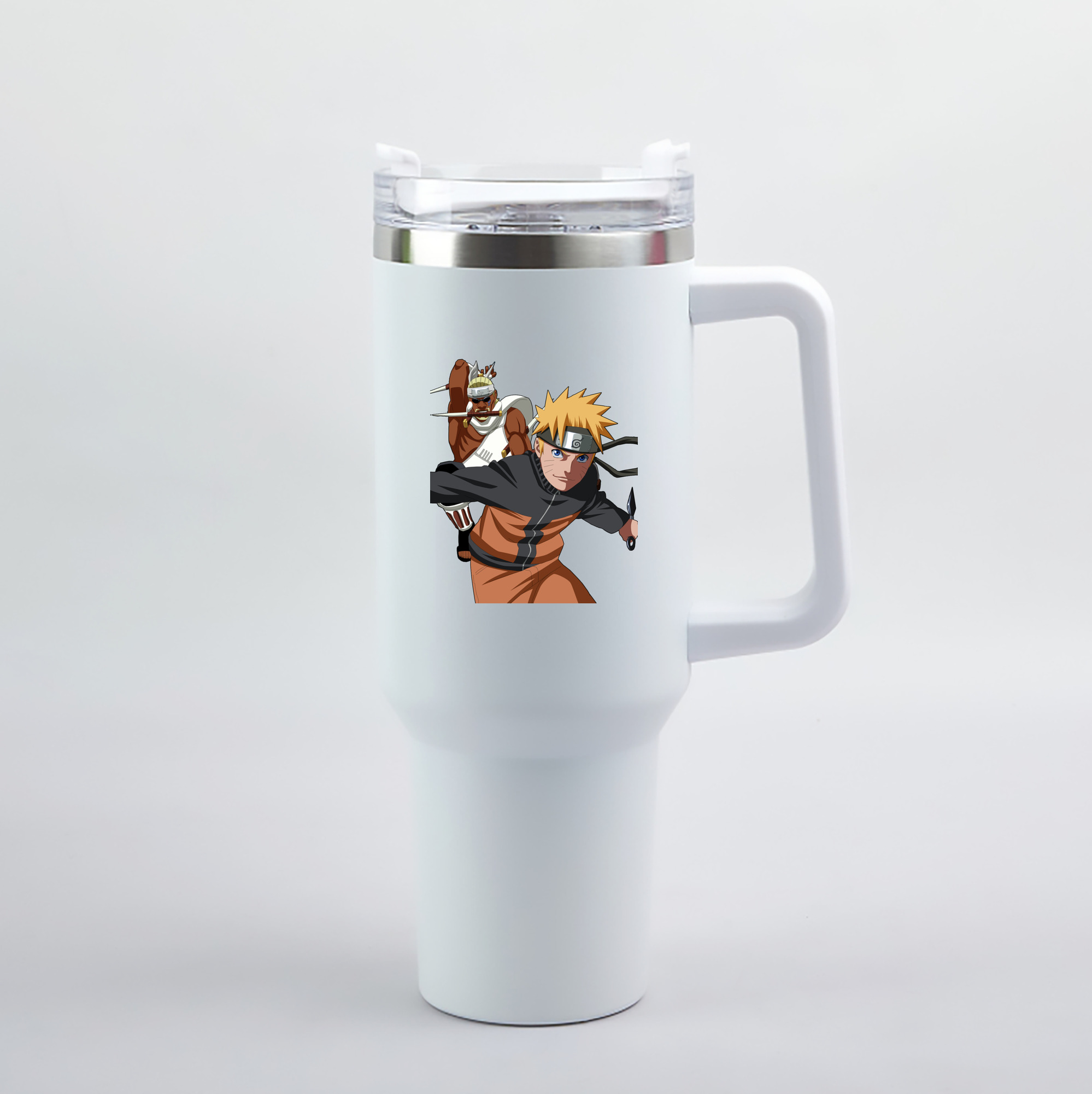 （画像用） NARUTO -ナルト- うずまき ナルト Uzumaki Naruto 1200mL車用タンブラー（カラープリント）