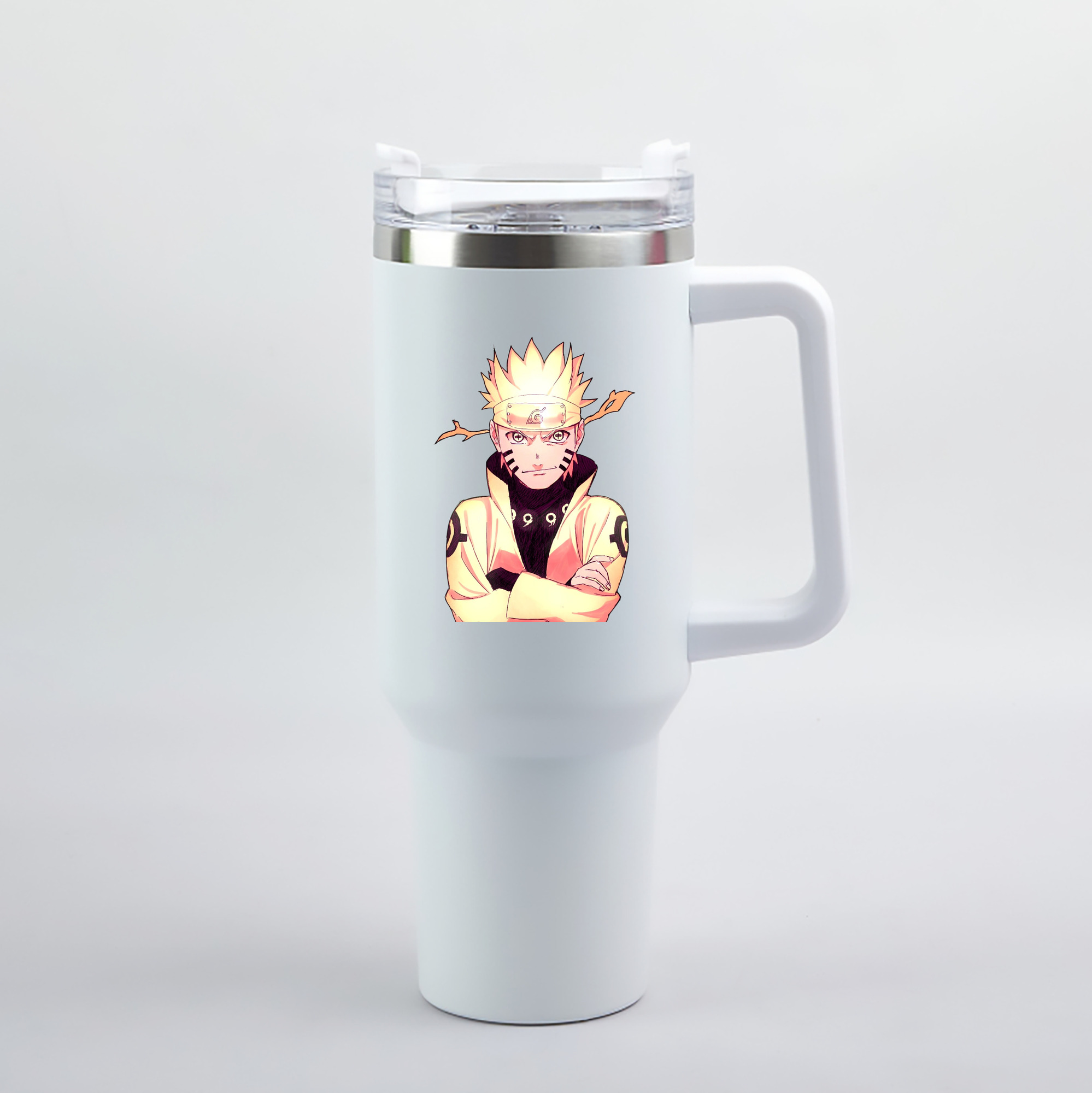 （画像用） NARUTO -ナルト- うずまき ナルト Uzumaki Naruto 1200mL車用タンブラー（カラープリント）