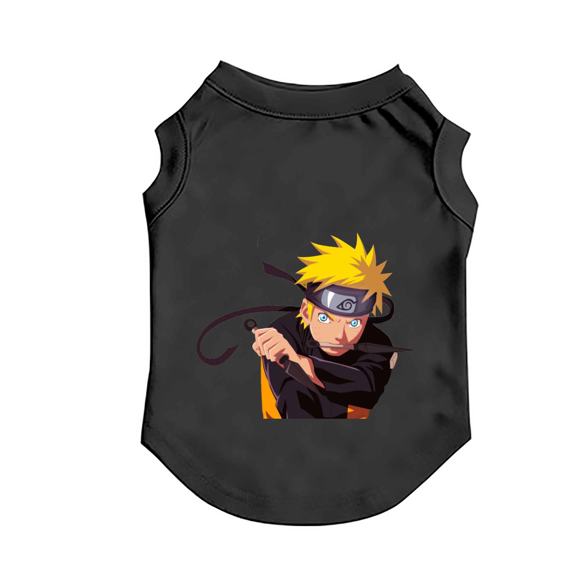 （画像用） NARUTO -ナルト- うずまき ナルト Uzumaki Naruto ペット用ベスト