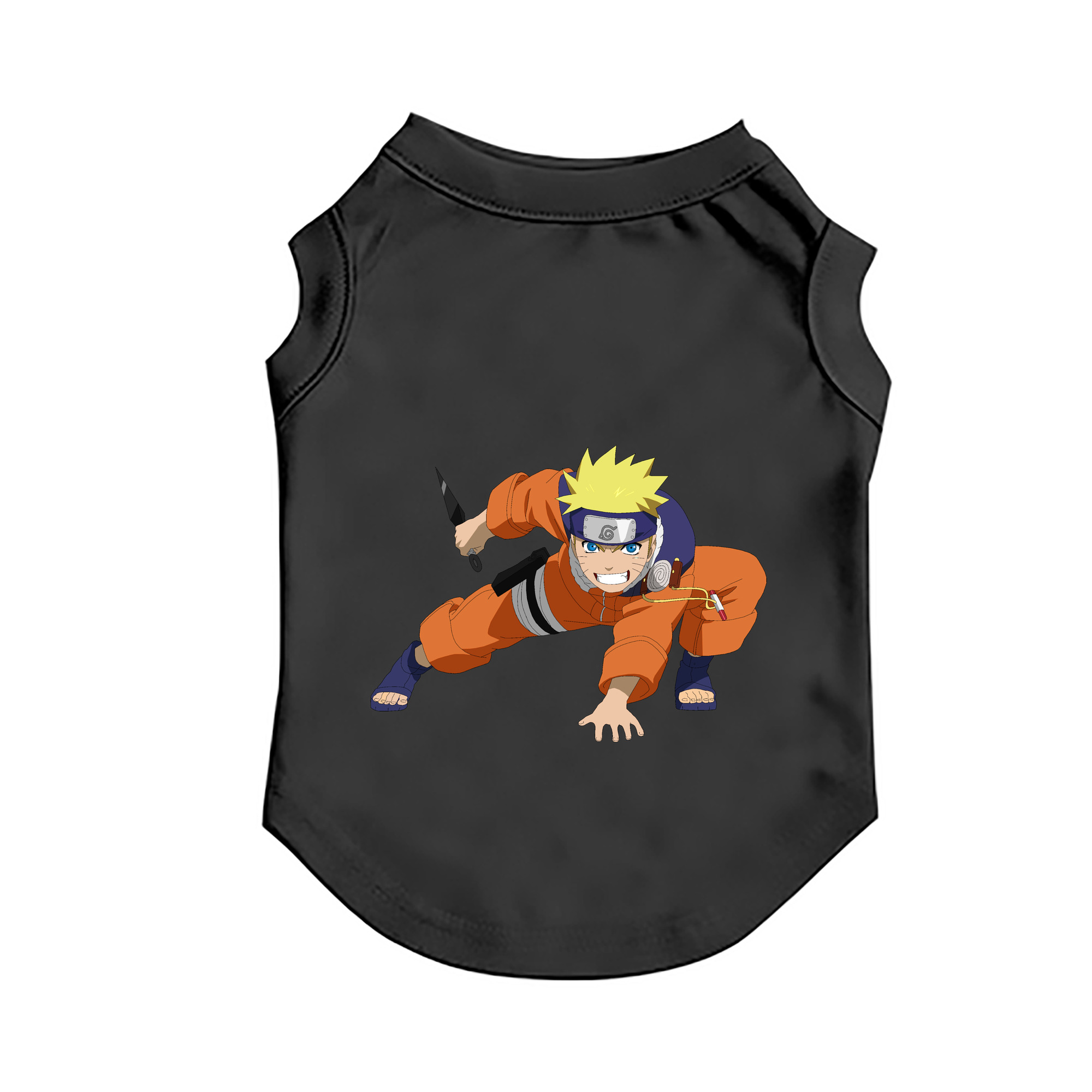 （画像用） NARUTO -ナルト- うずまき ナルト Uzumaki Naruto ペット用ベスト