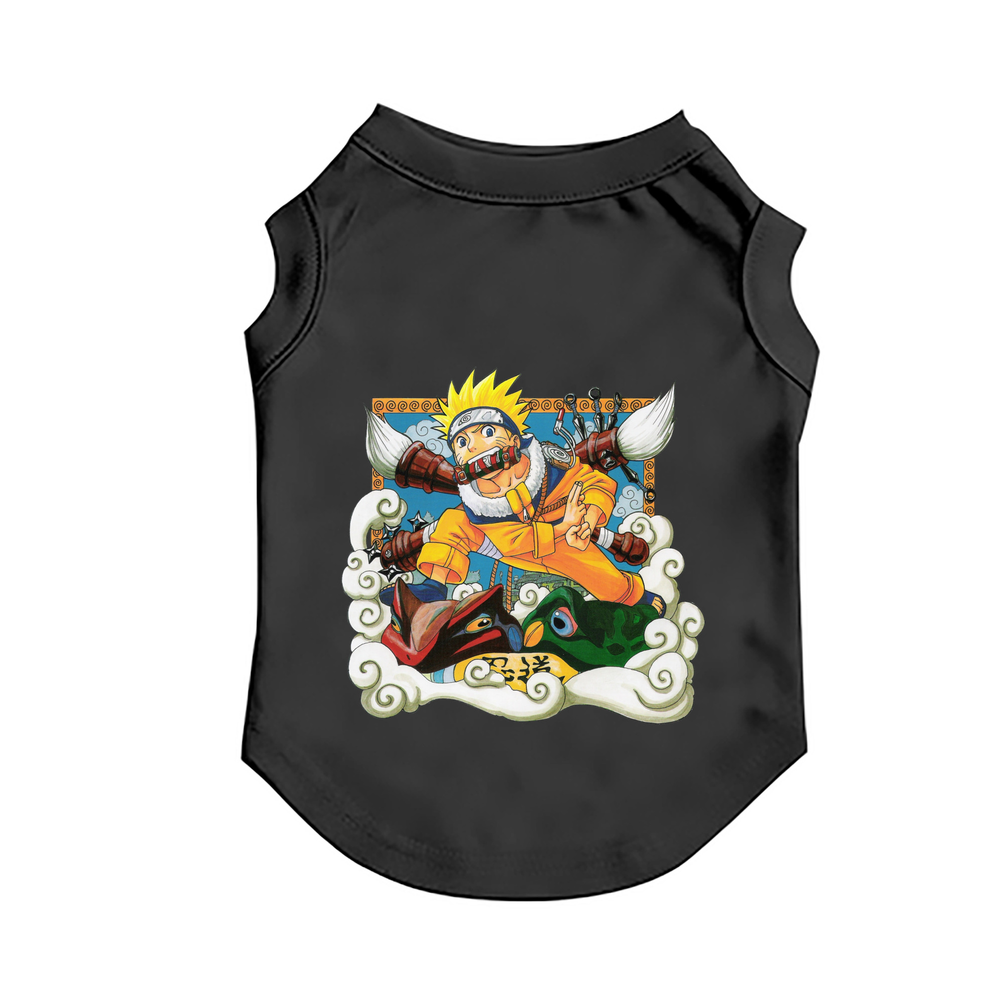 （画像用） NARUTO -ナルト- うずまき ナルト Uzumaki Naruto ペット用ベスト