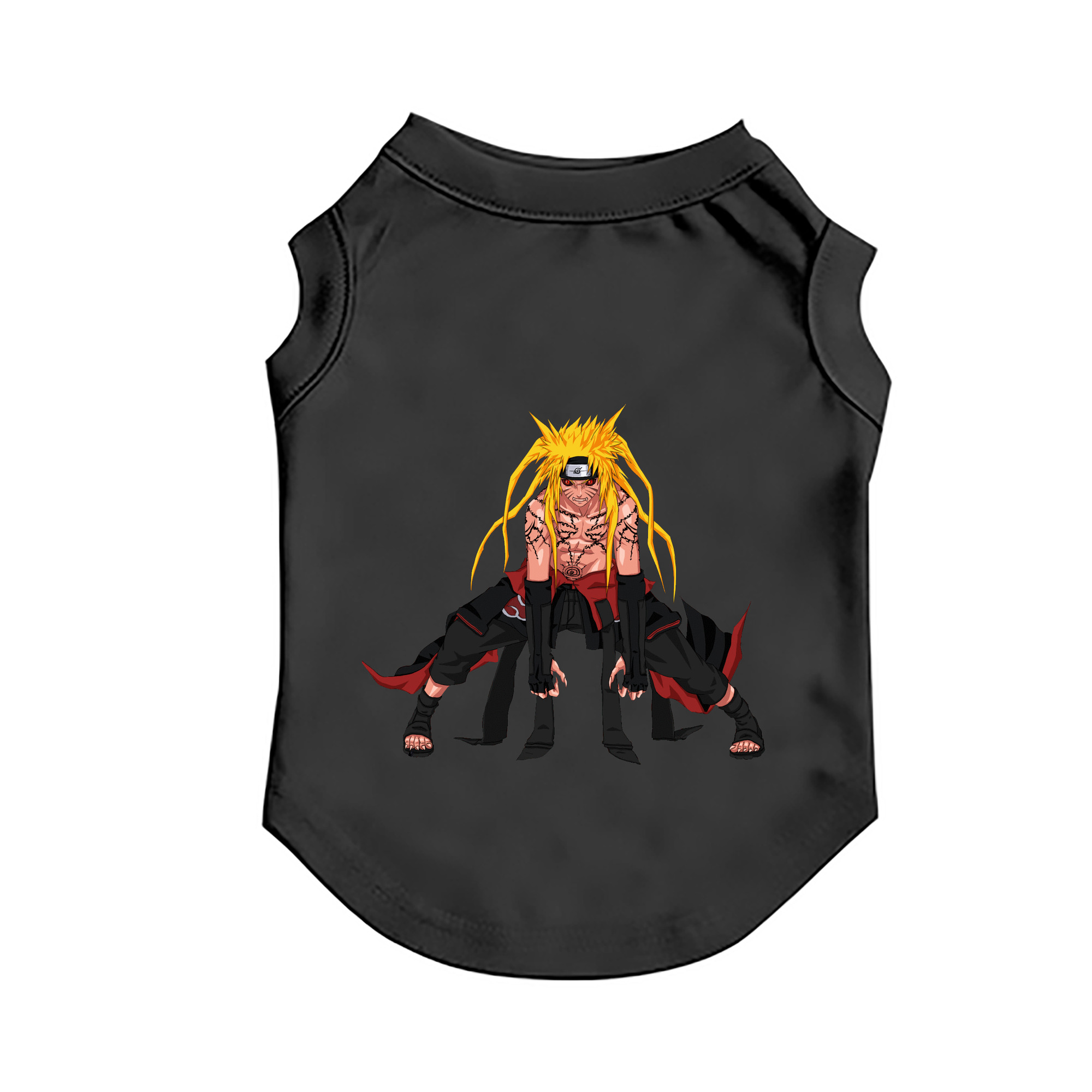 （画像用） NARUTO -ナルト- うずまき ナルト Uzumaki Naruto ペット用ベスト