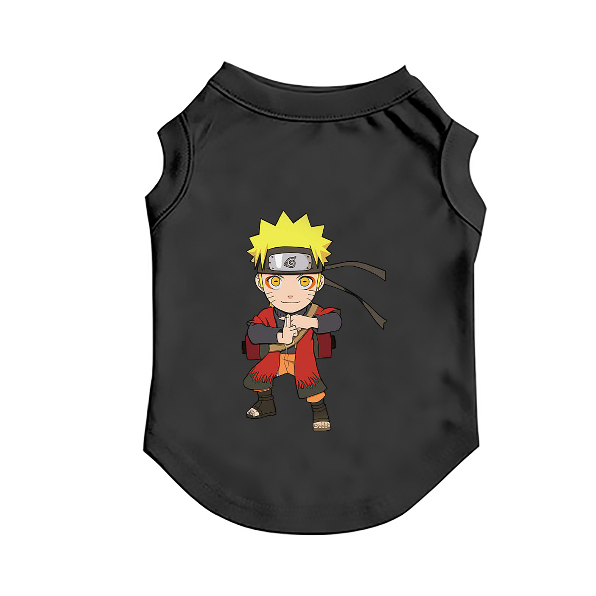 （画像用） NARUTO -ナルト- うずまき ナルト Uzumaki Naruto ペット用ベスト