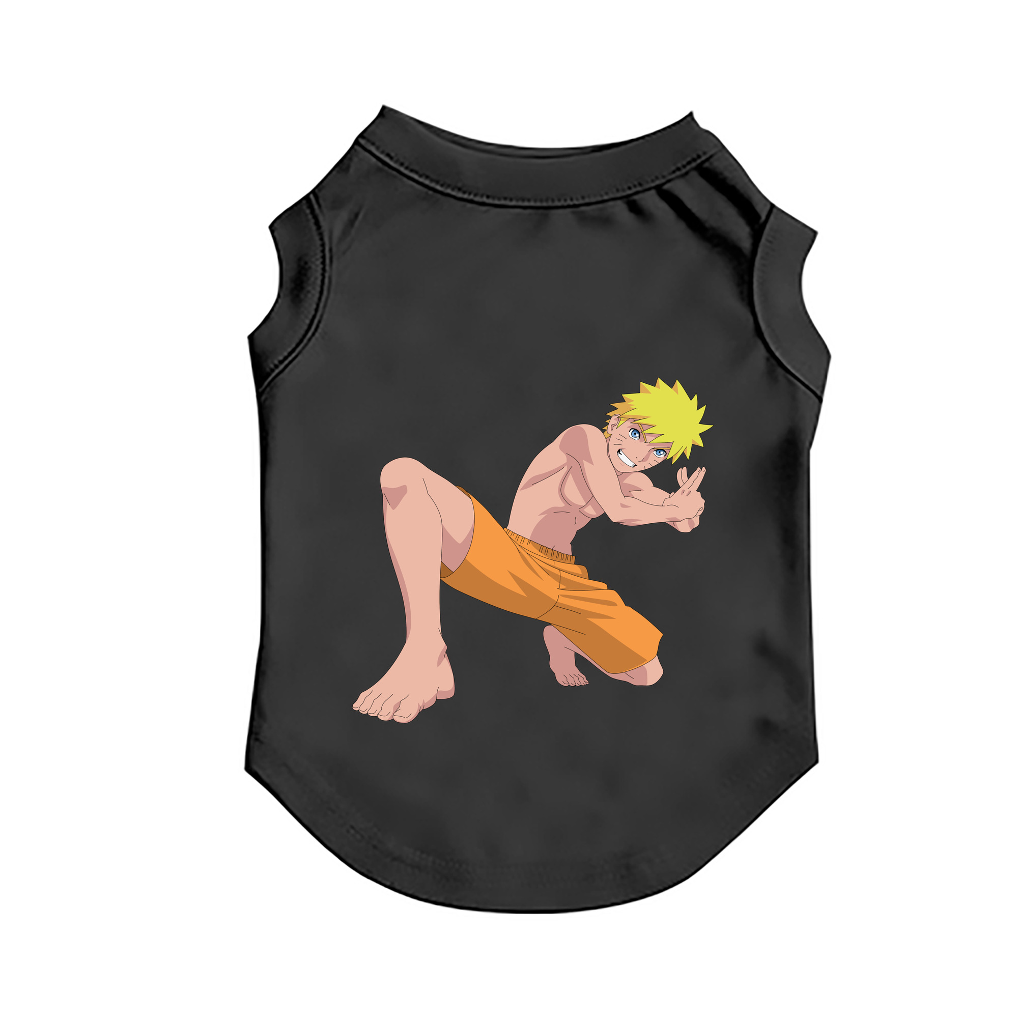 （画像用） NARUTO -ナルト- うずまき ナルト Uzumaki Naruto ペット用ベスト