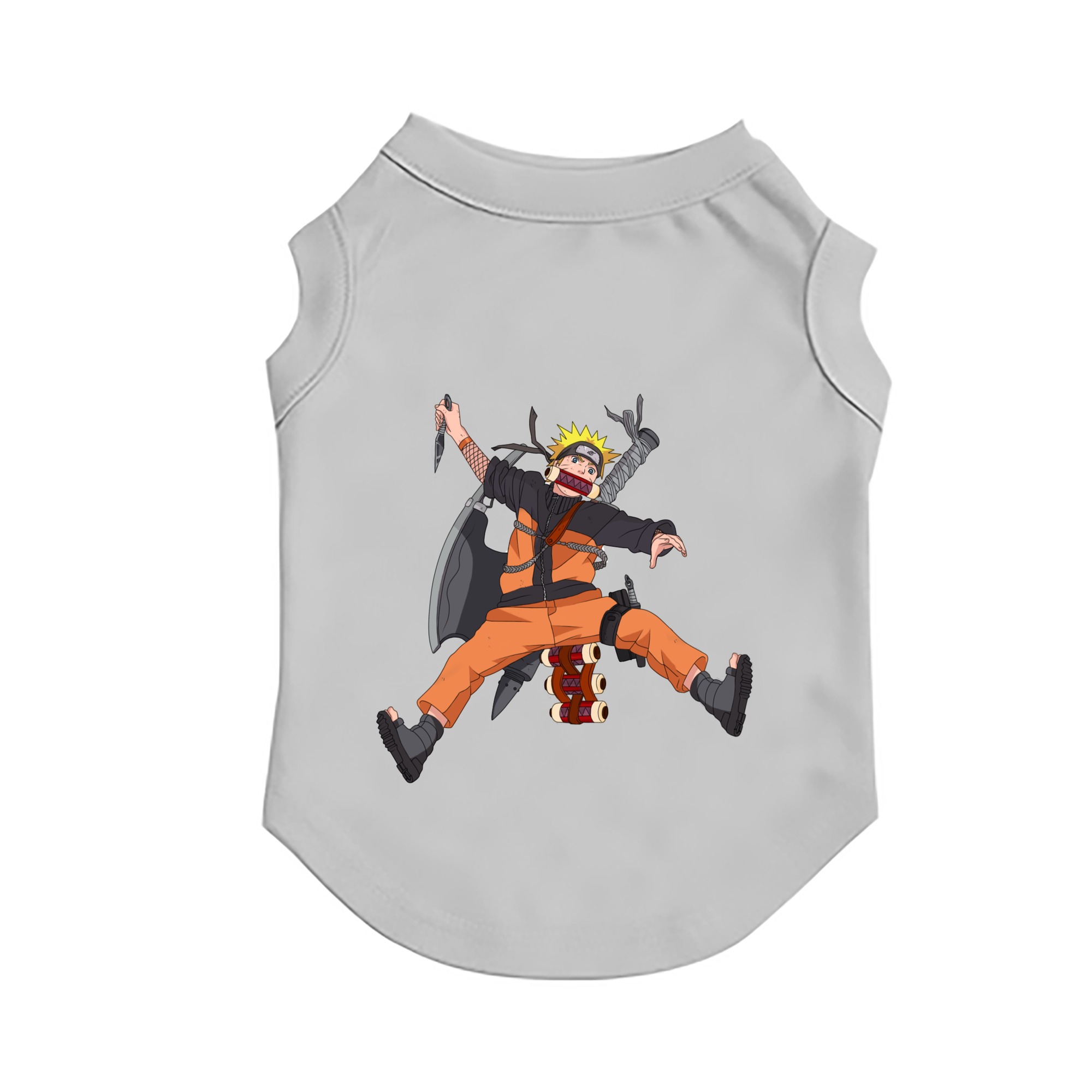 （画像用） NARUTO -ナルト- うずまき ナルト Uzumaki Naruto ペット用ベスト