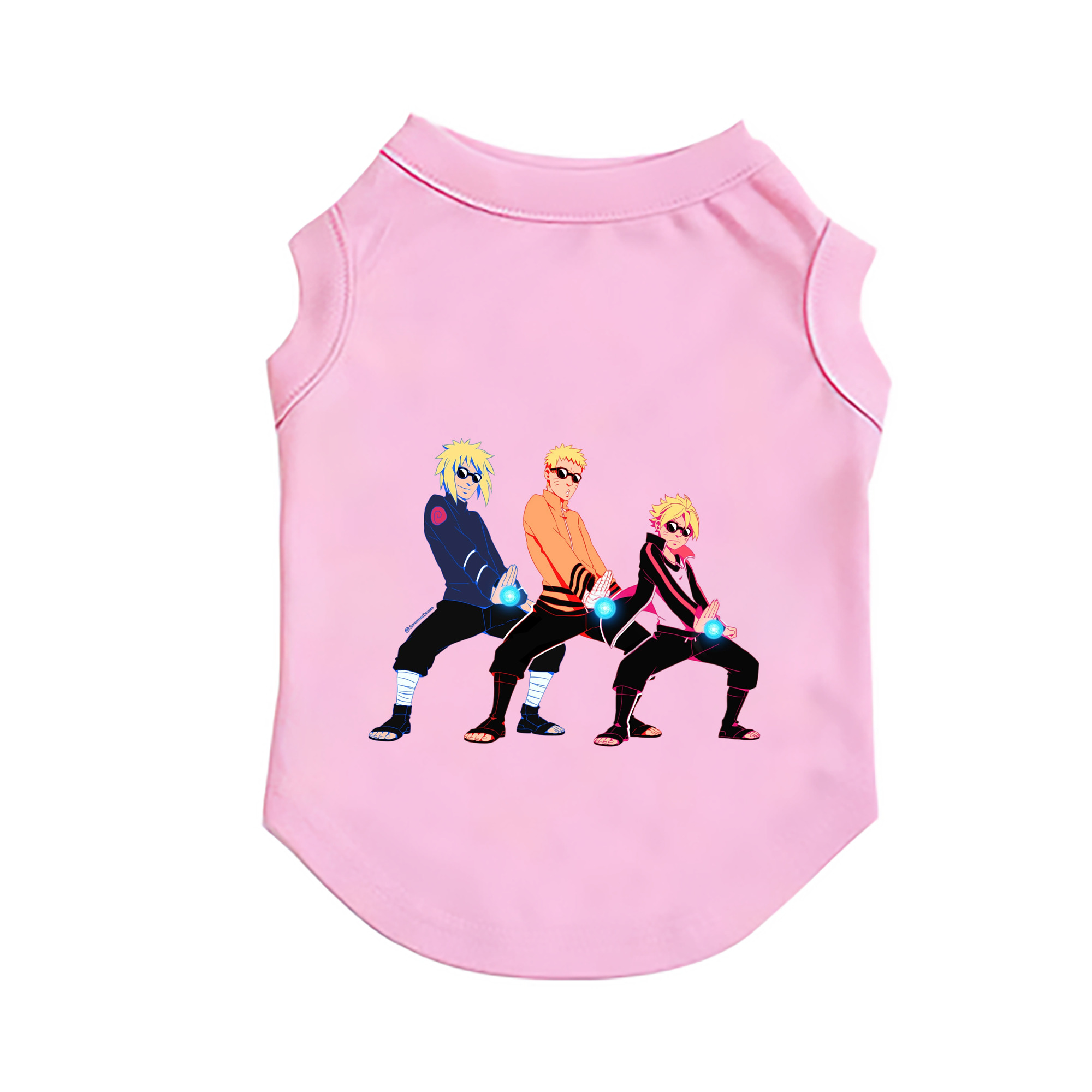 （画像用） NARUTO -ナルト- うずまき ナルト Uzumaki Naruto ペット用ベスト