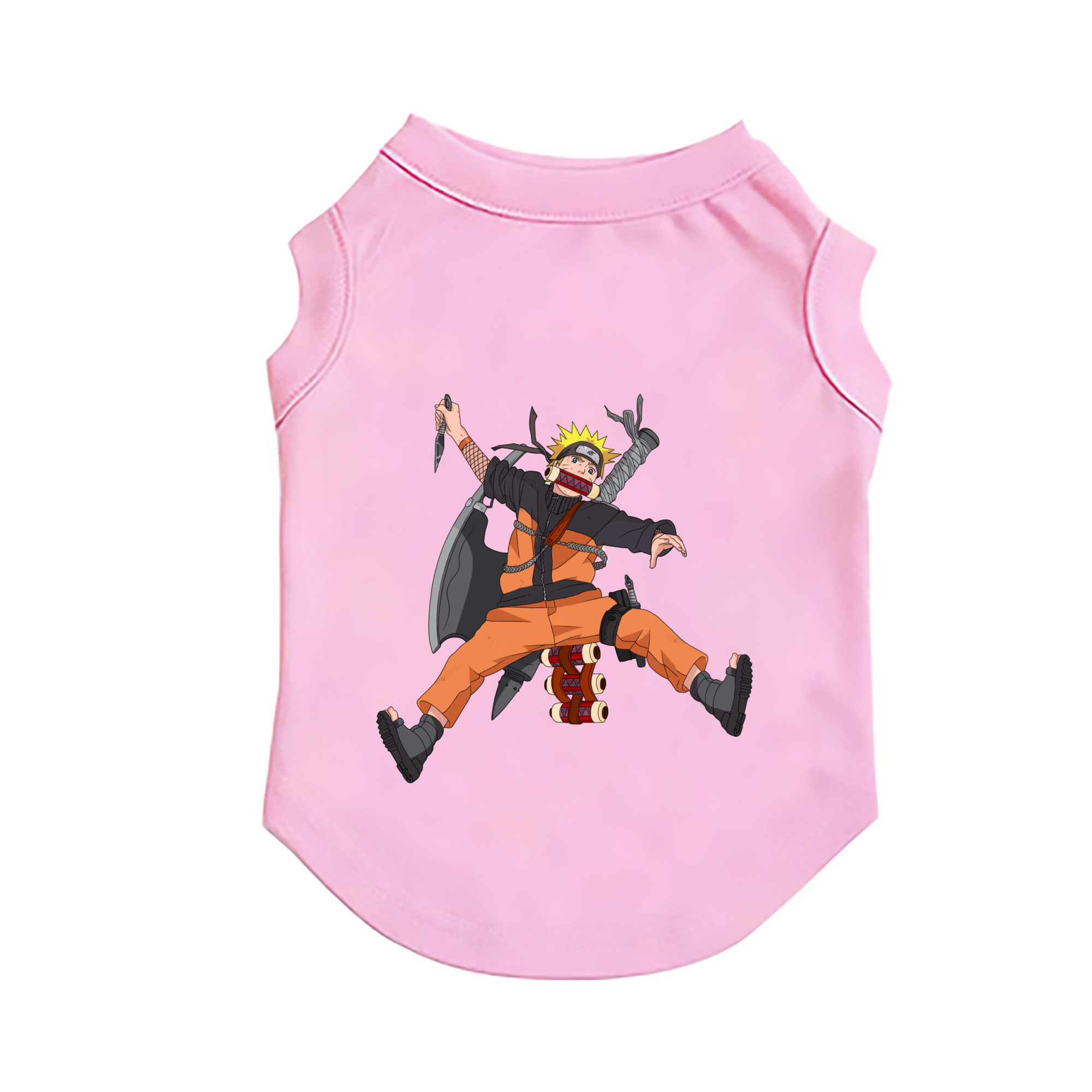 （画像用） NARUTO -ナルト- うずまき ナルト Uzumaki Naruto ペット用ベスト