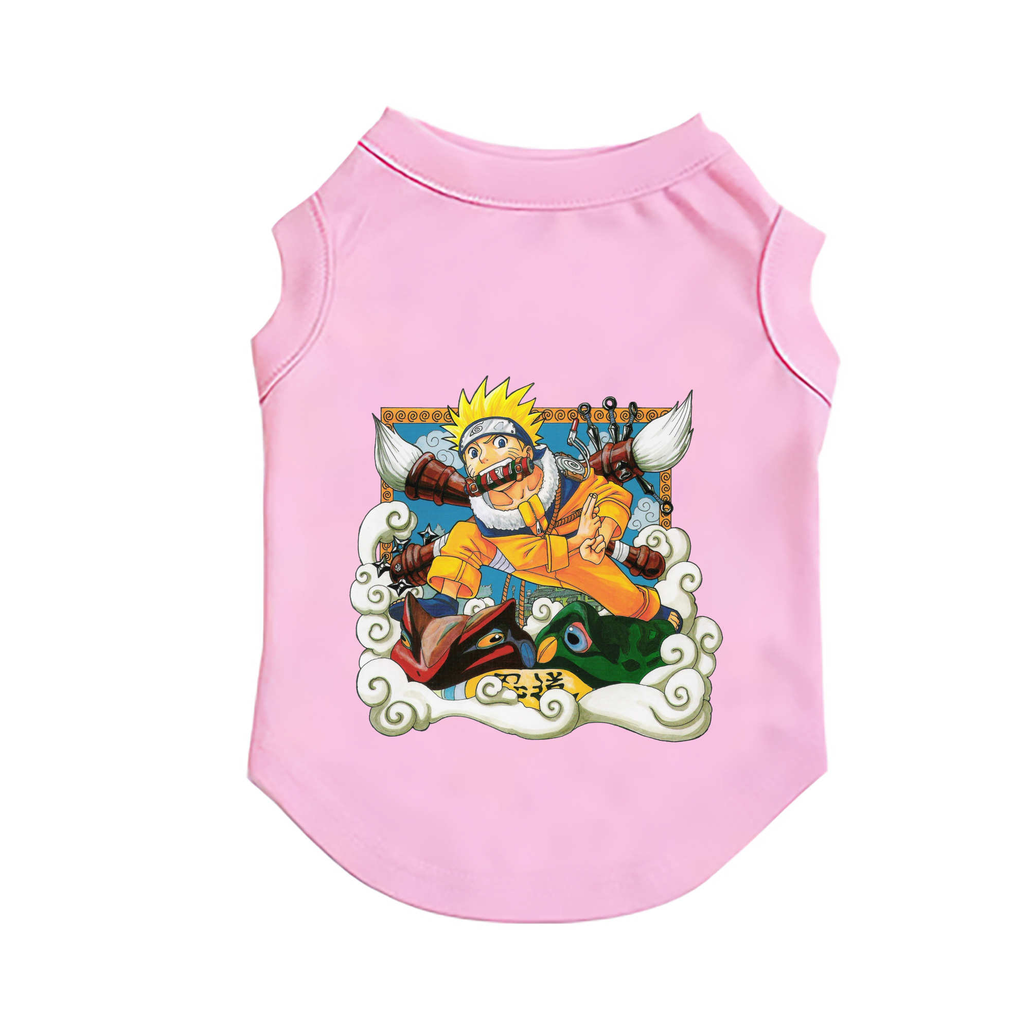 （画像用） NARUTO -ナルト- うずまき ナルト Uzumaki Naruto ペット用ベスト