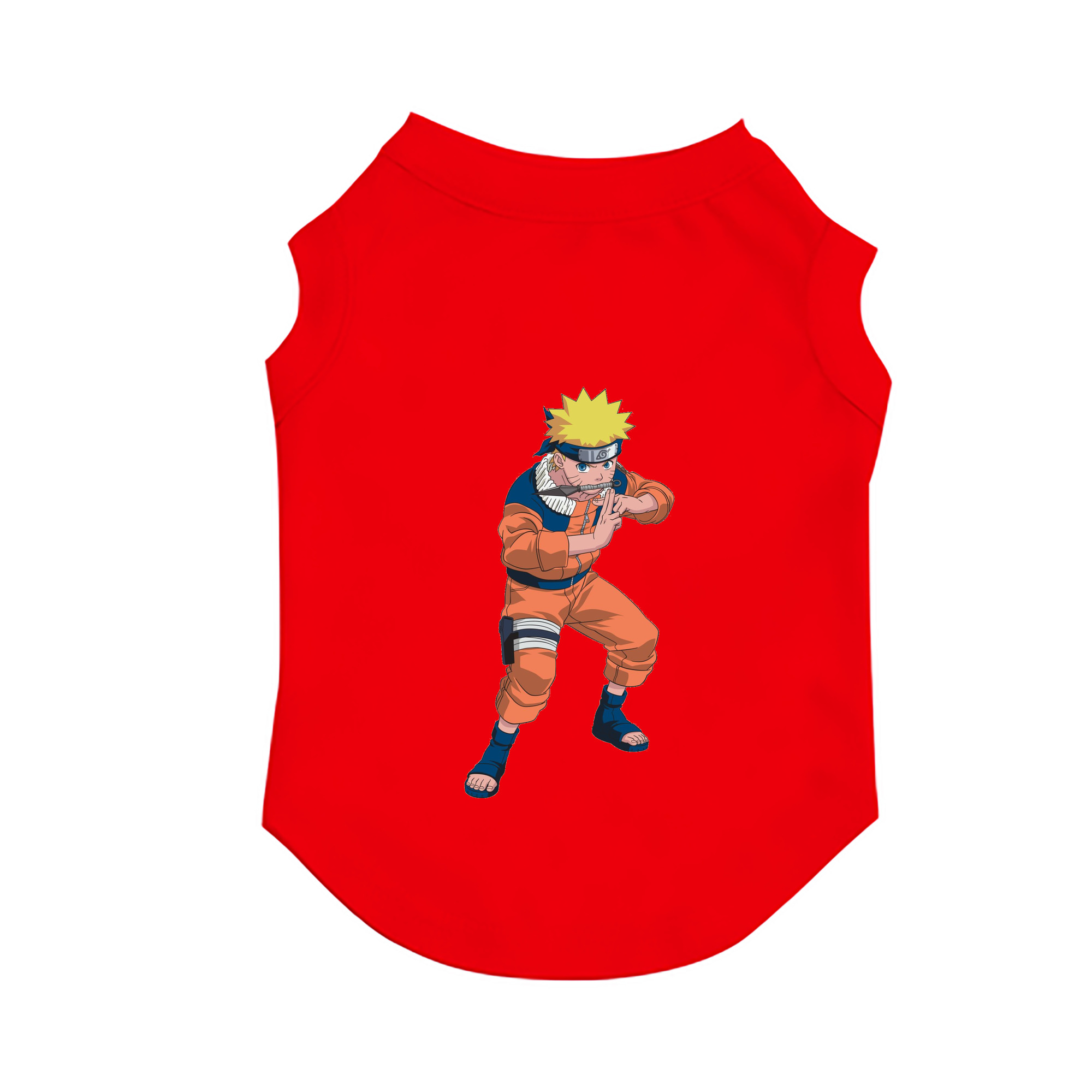 （画像用） NARUTO -ナルト- うずまき ナルト Uzumaki Naruto ペット用ベスト
