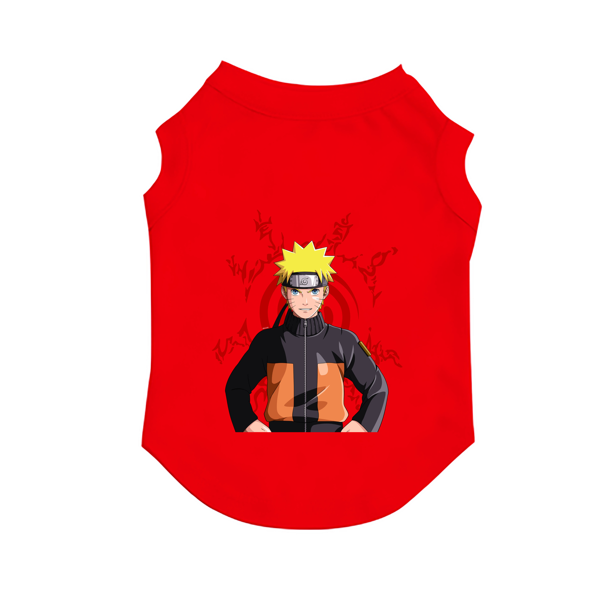 （画像用） NARUTO -ナルト- うずまき ナルト Uzumaki Naruto ペット用ベスト