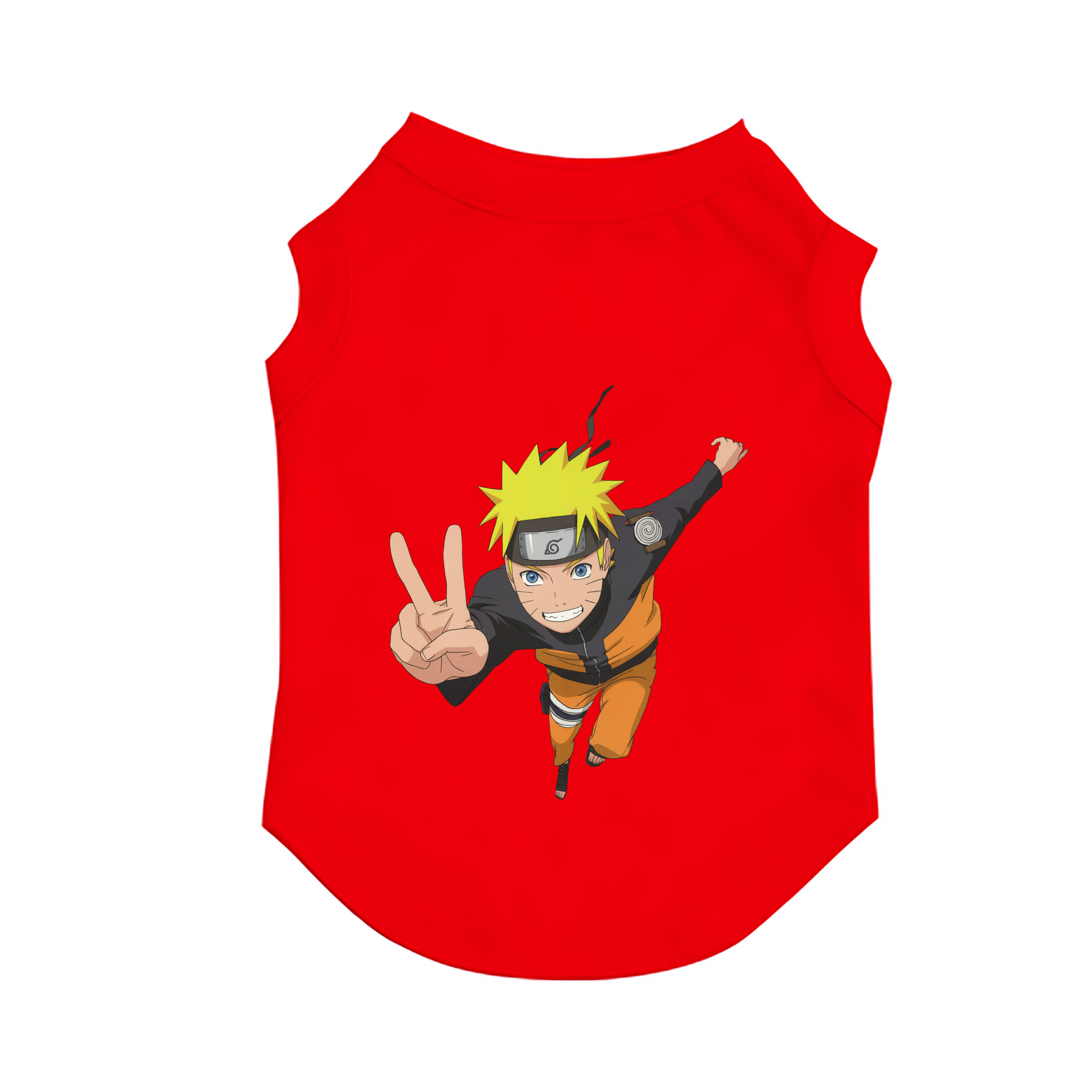 （画像用） NARUTO -ナルト- うずまき ナルト Uzumaki Naruto ペット用ベスト