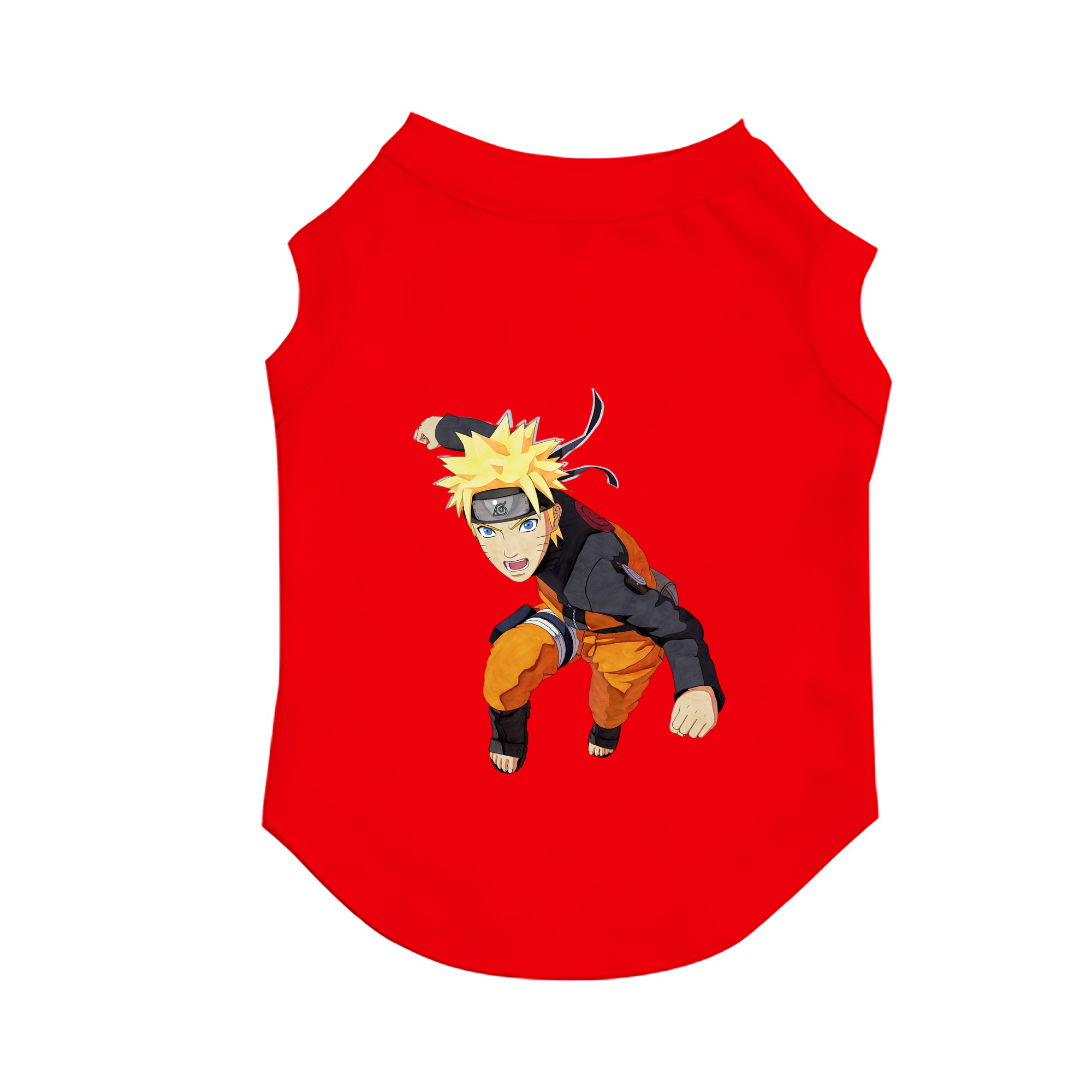 （画像用） NARUTO -ナルト- うずまき ナルト Uzumaki Naruto ペット用ベスト
