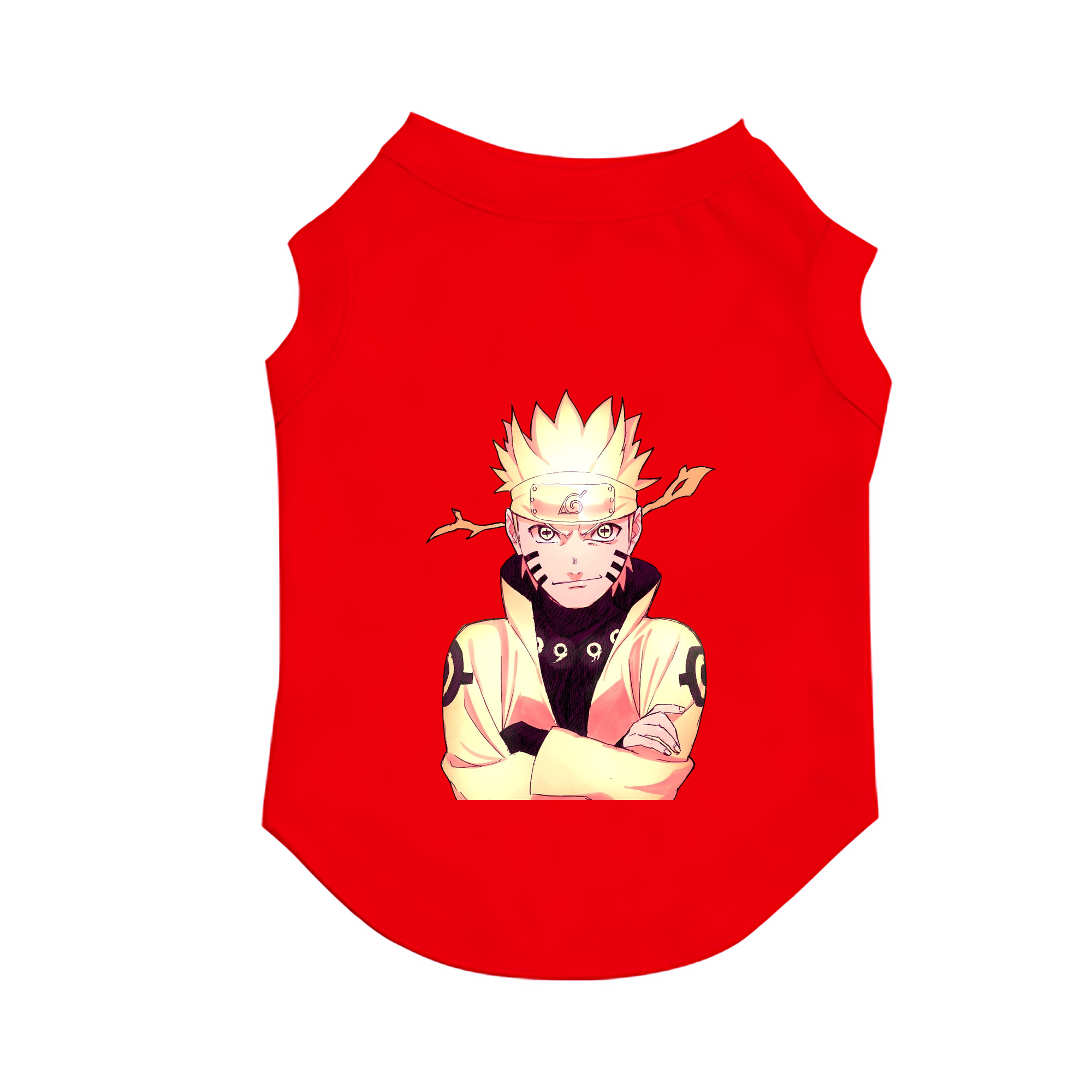 （画像用） NARUTO -ナルト- うずまき ナルト Uzumaki Naruto ペット用ベスト