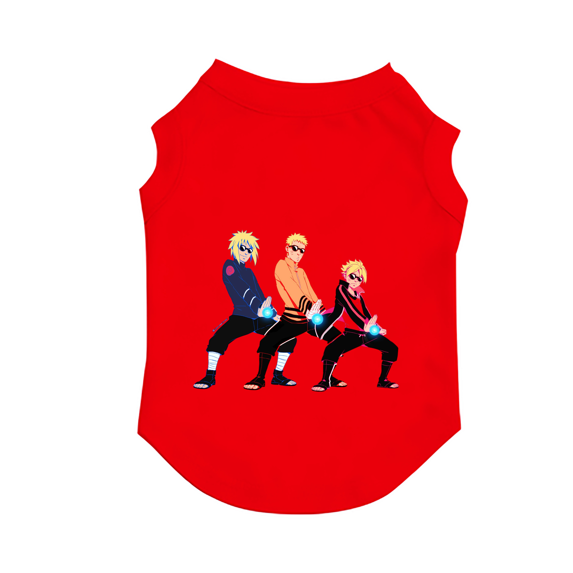 （画像用） NARUTO -ナルト- うずまき ナルト Uzumaki Naruto ペット用ベスト