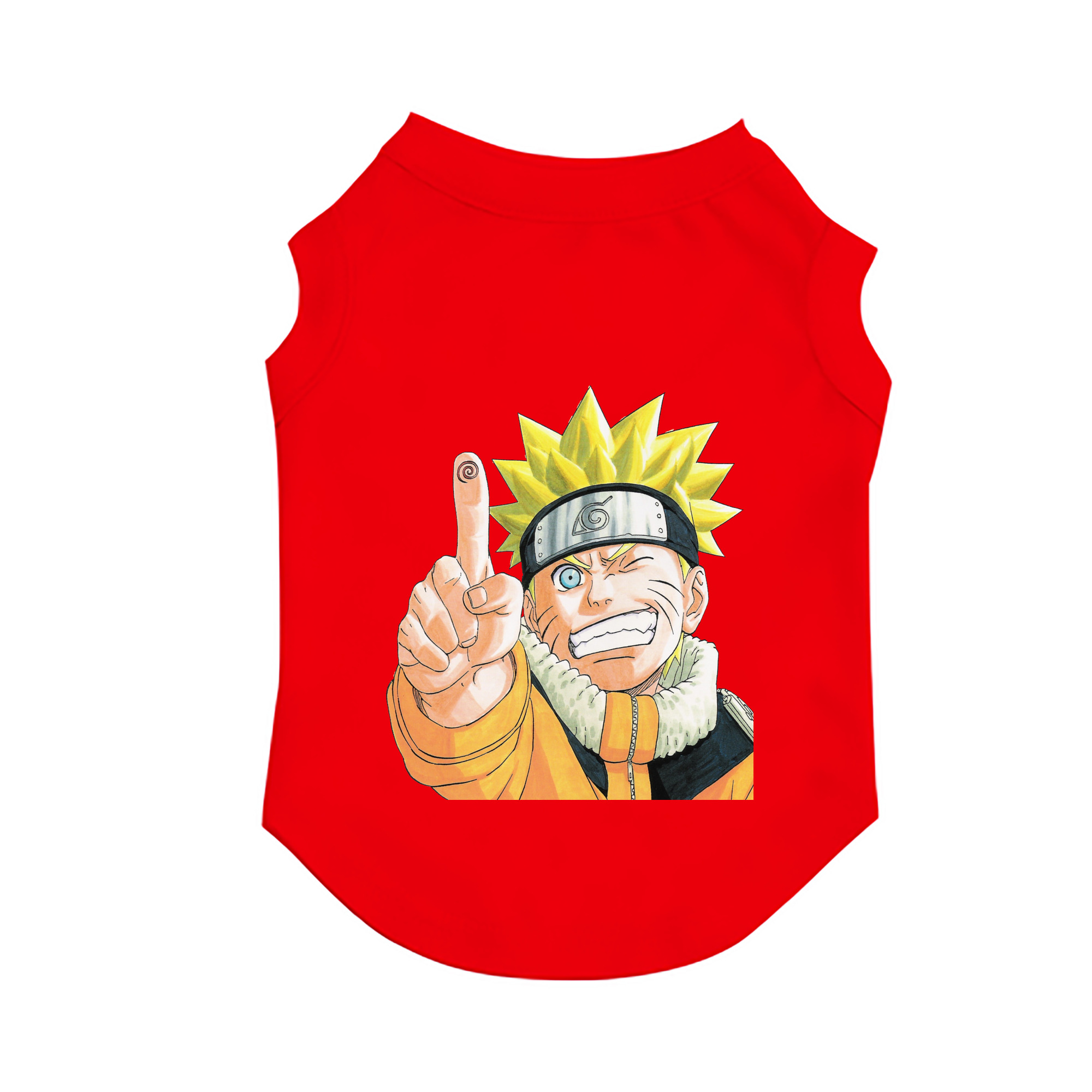 （画像用） NARUTO -ナルト- うずまき ナルト Uzumaki Naruto ペット用ベスト