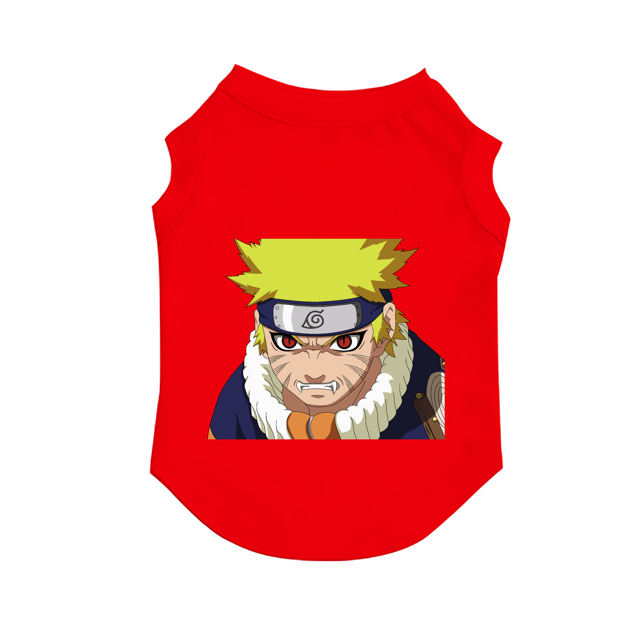 （画像用） NARUTO -ナルト- うずまき ナルト Uzumaki Naruto ペット用ベスト