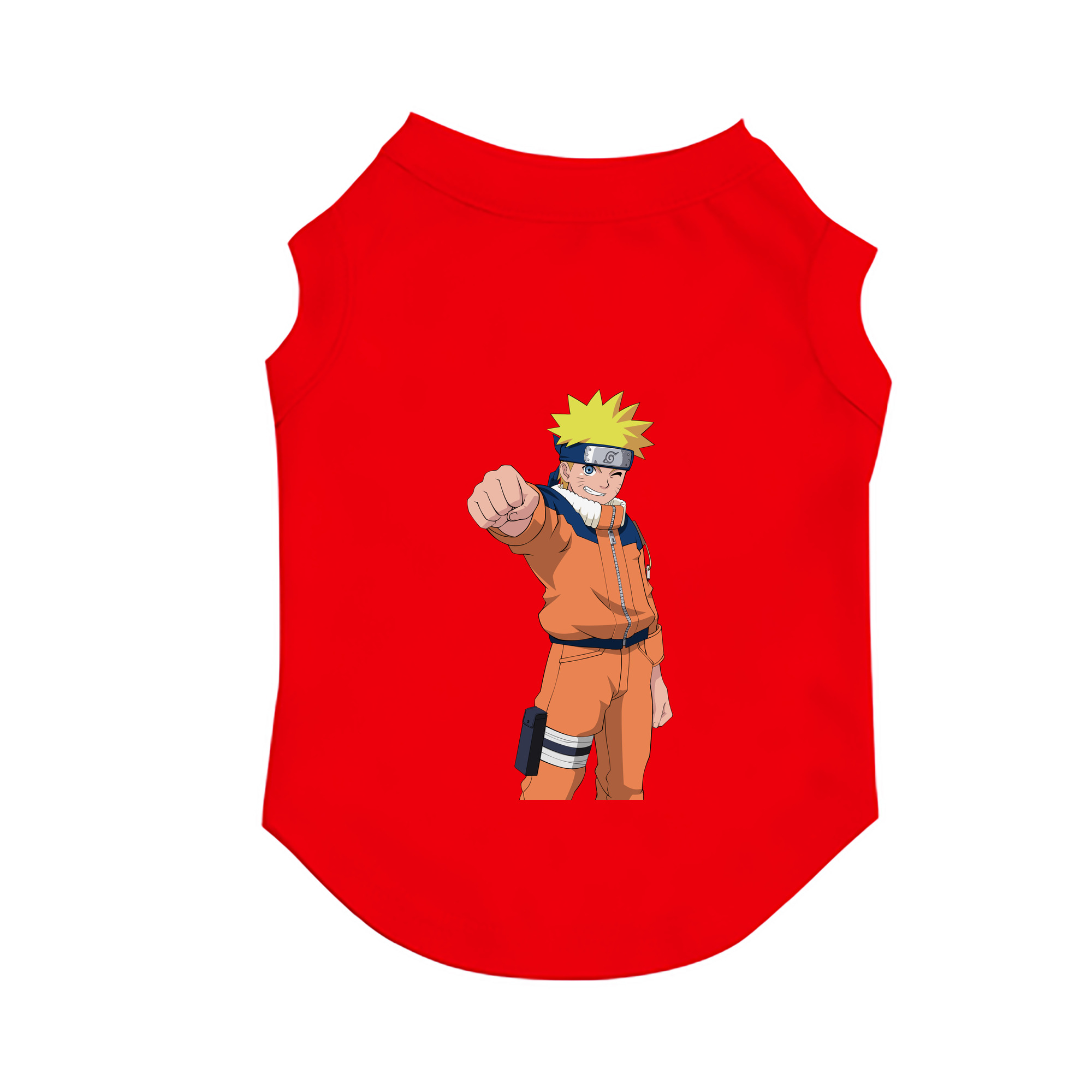 （画像用） NARUTO -ナルト- うずまき ナルト Uzumaki Naruto ペット用ベスト