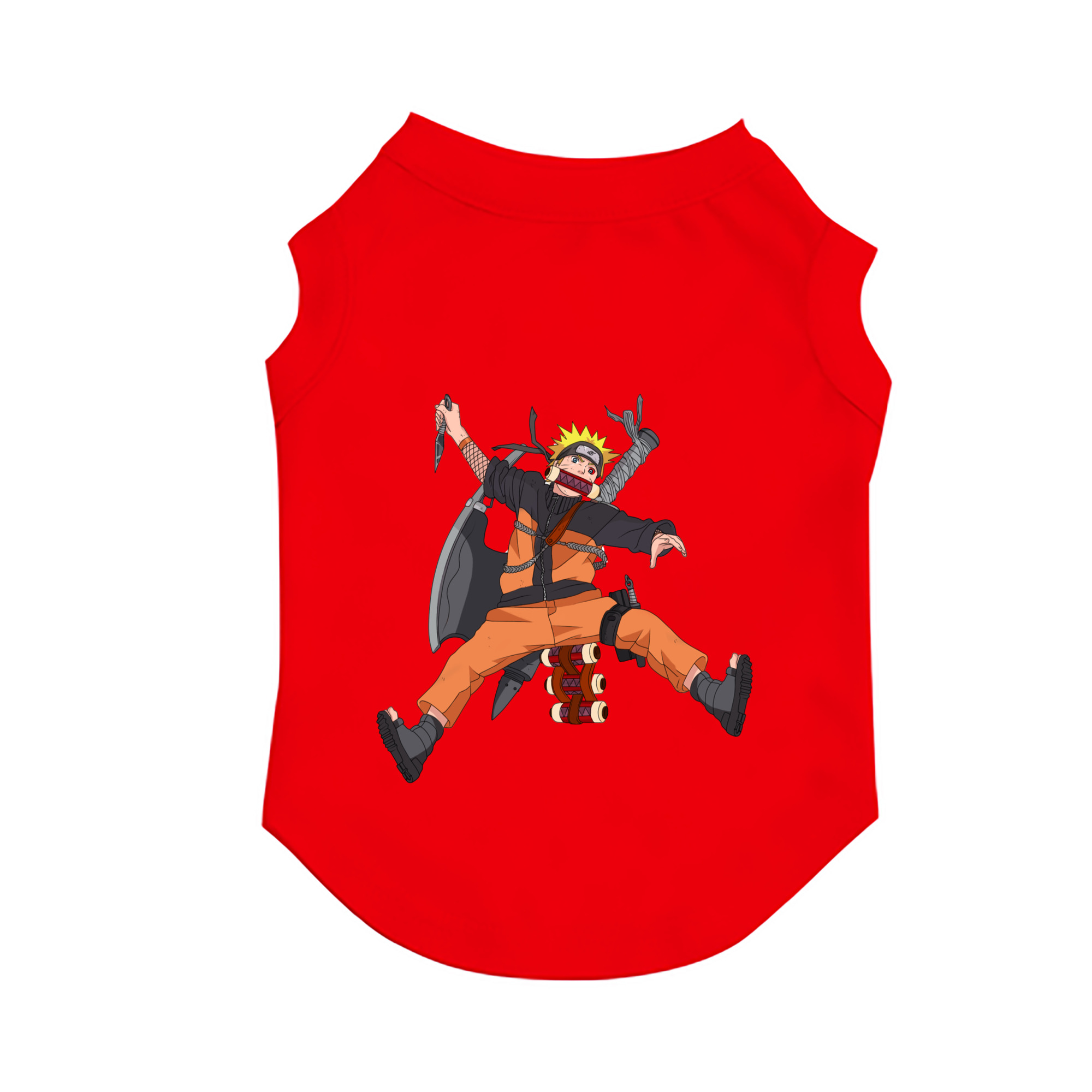 （画像用） NARUTO -ナルト- うずまき ナルト Uzumaki Naruto ペット用ベスト