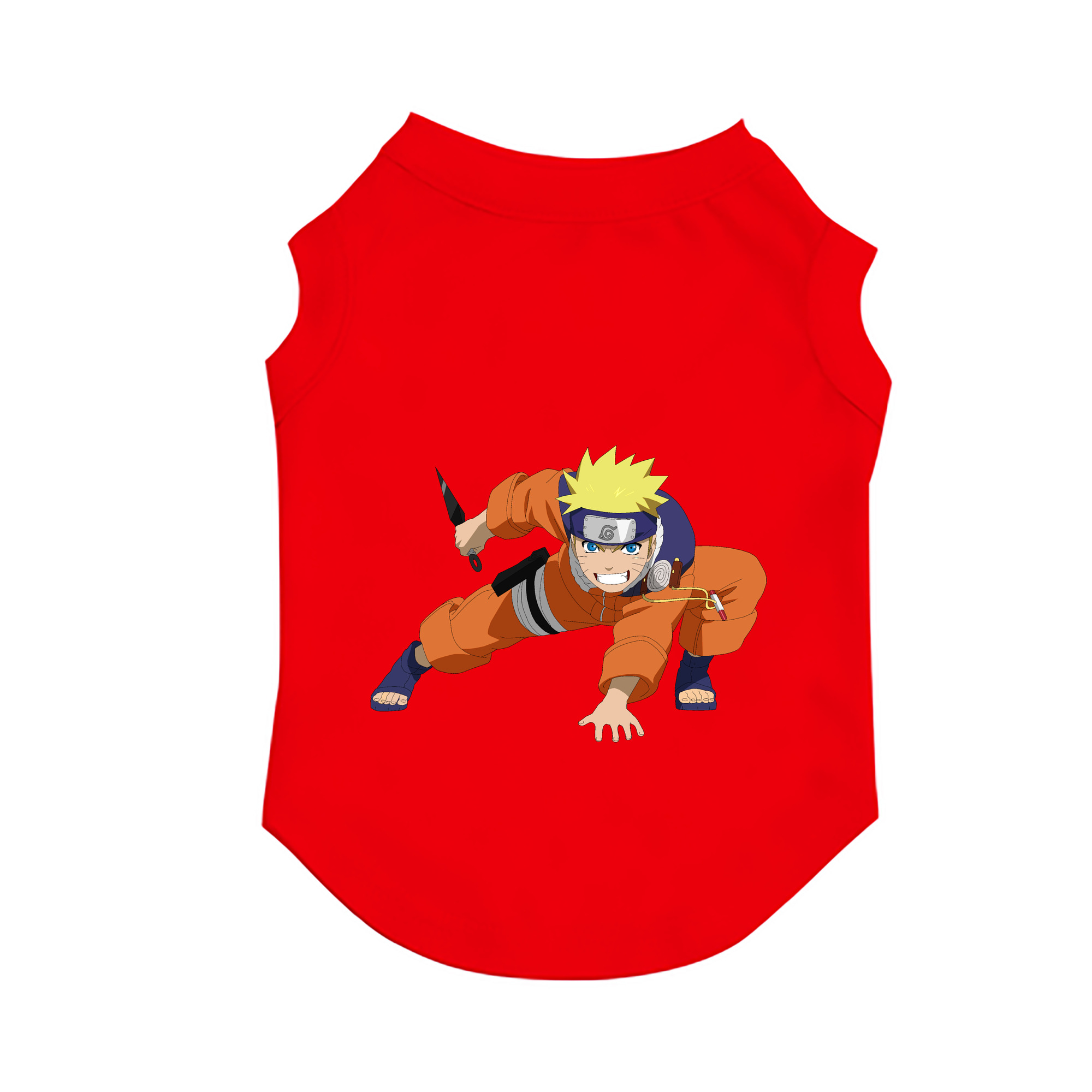 （画像用） NARUTO -ナルト- うずまき ナルト Uzumaki Naruto ペット用ベスト