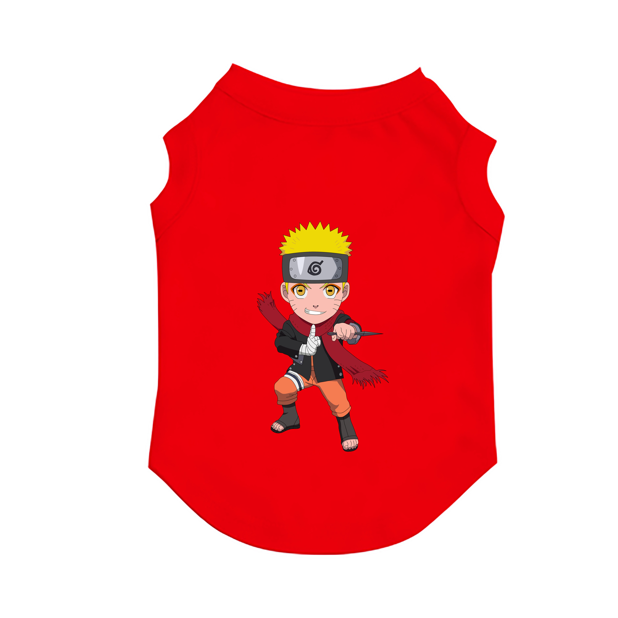（画像用） NARUTO -ナルト- うずまき ナルト Uzumaki Naruto ペット用ベスト