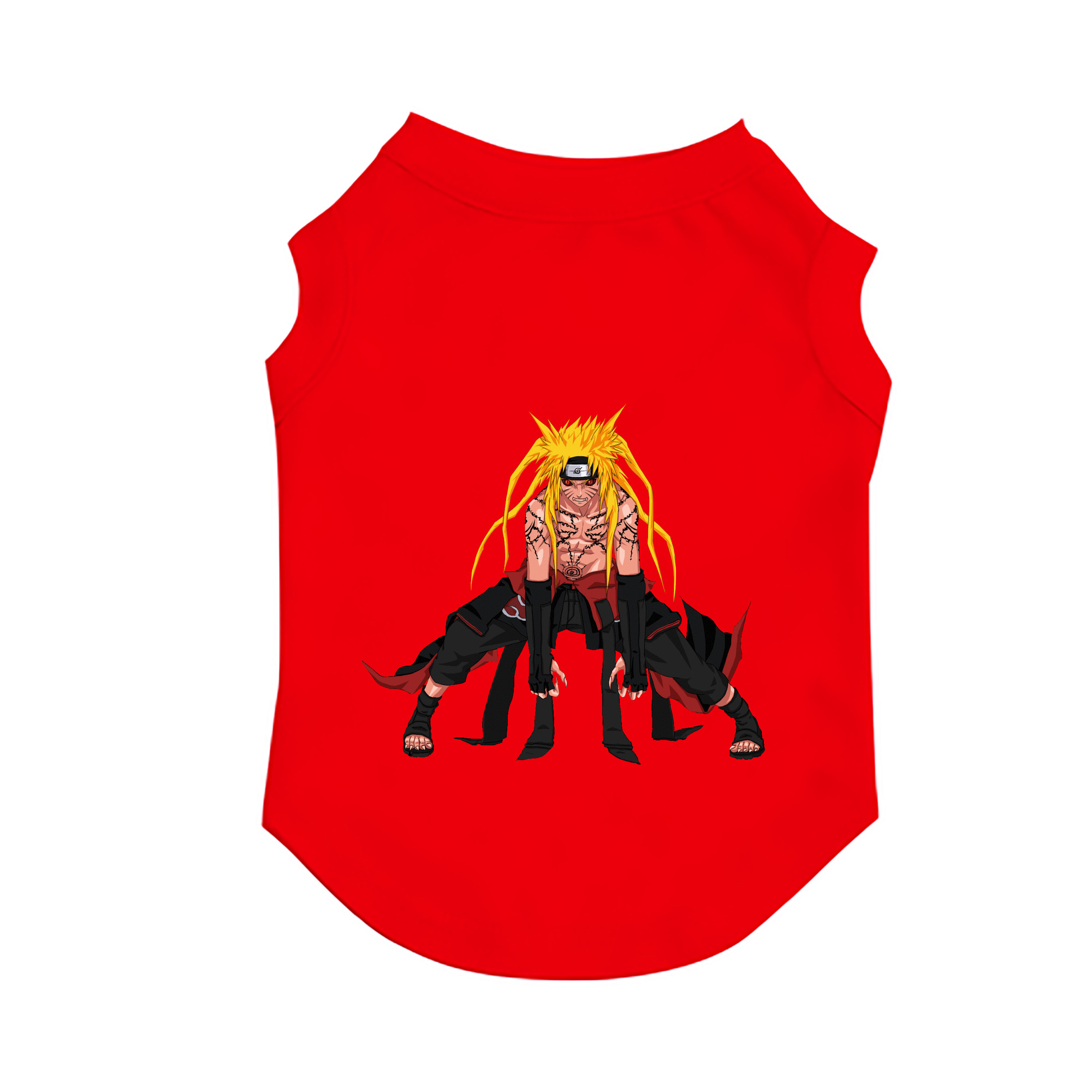 （画像用） NARUTO -ナルト- うずまき ナルト Uzumaki Naruto ペット用ベスト