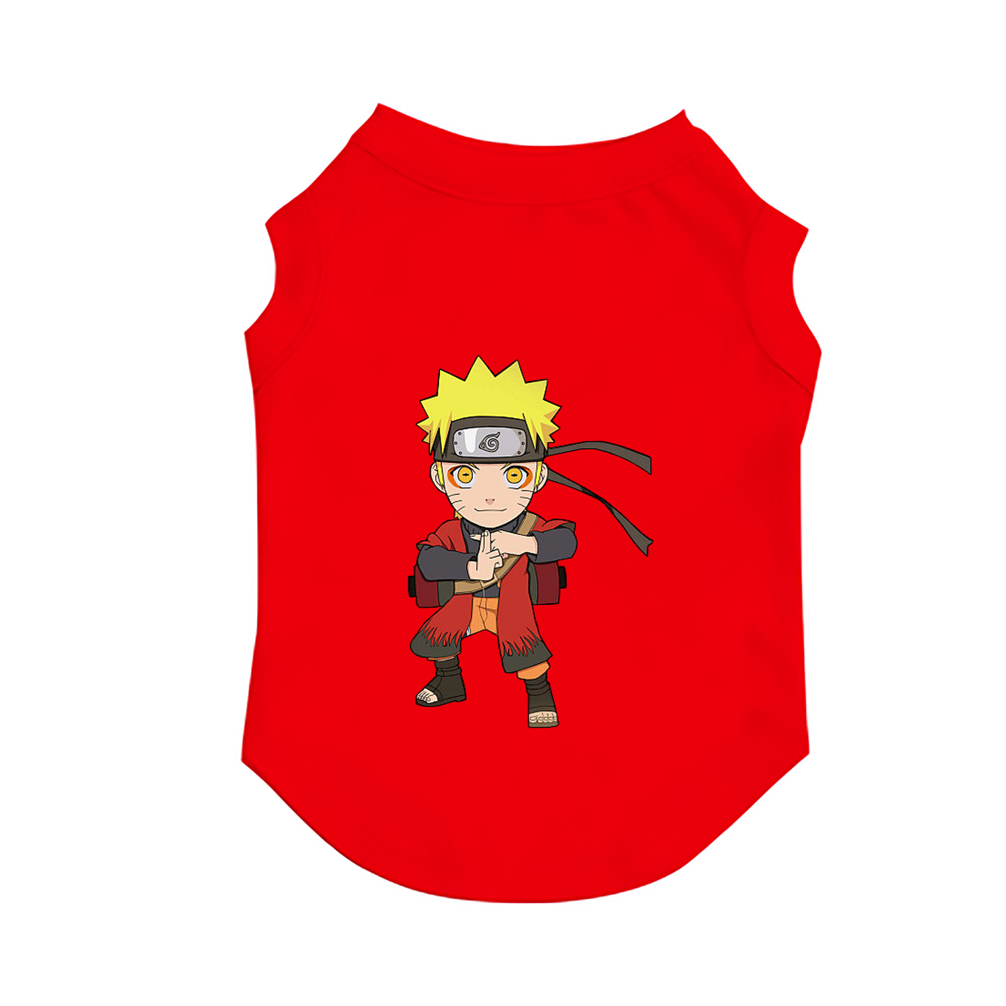 （画像用） NARUTO -ナルト- うずまき ナルト Uzumaki Naruto ペット用ベスト