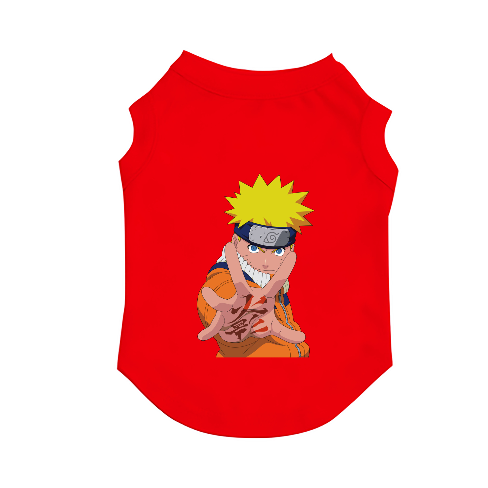 （画像用） NARUTO -ナルト- うずまき ナルト Uzumaki Naruto ペット用ベスト