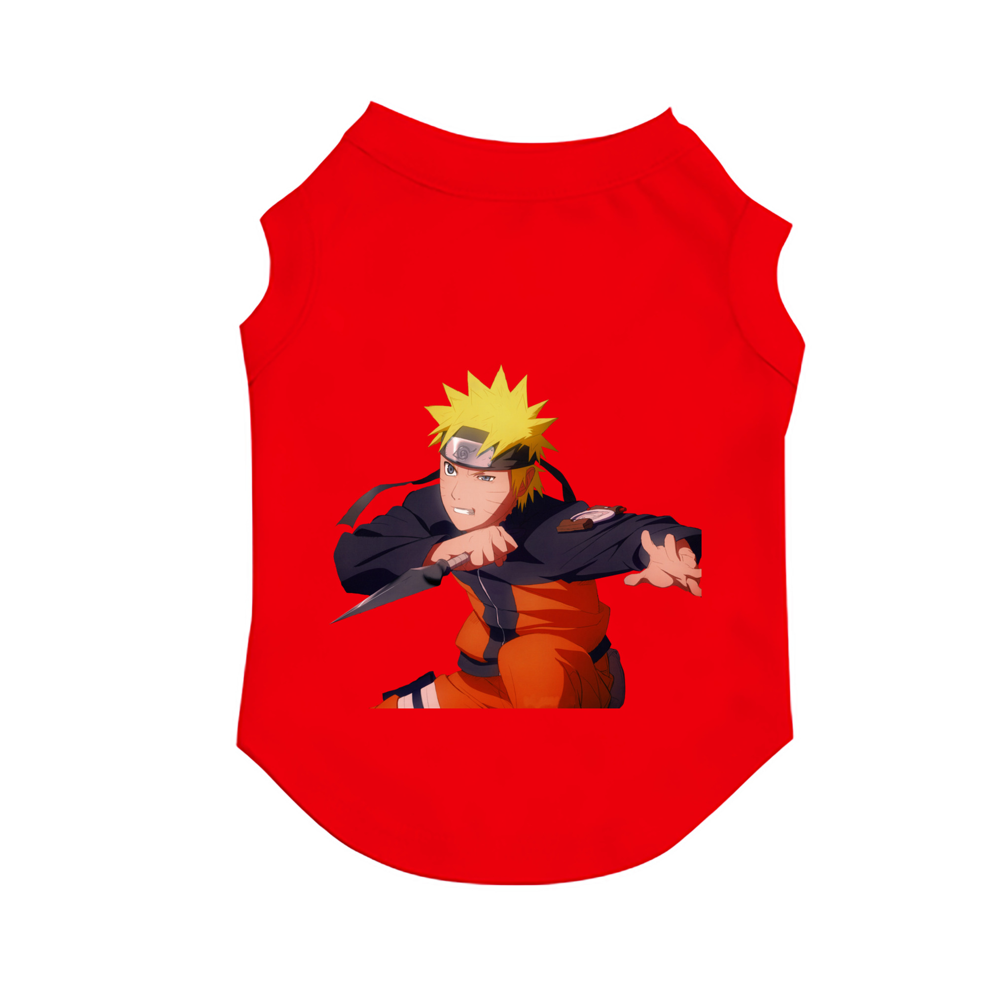 （画像用） NARUTO -ナルト- うずまき ナルト Uzumaki Naruto ペット用ベスト