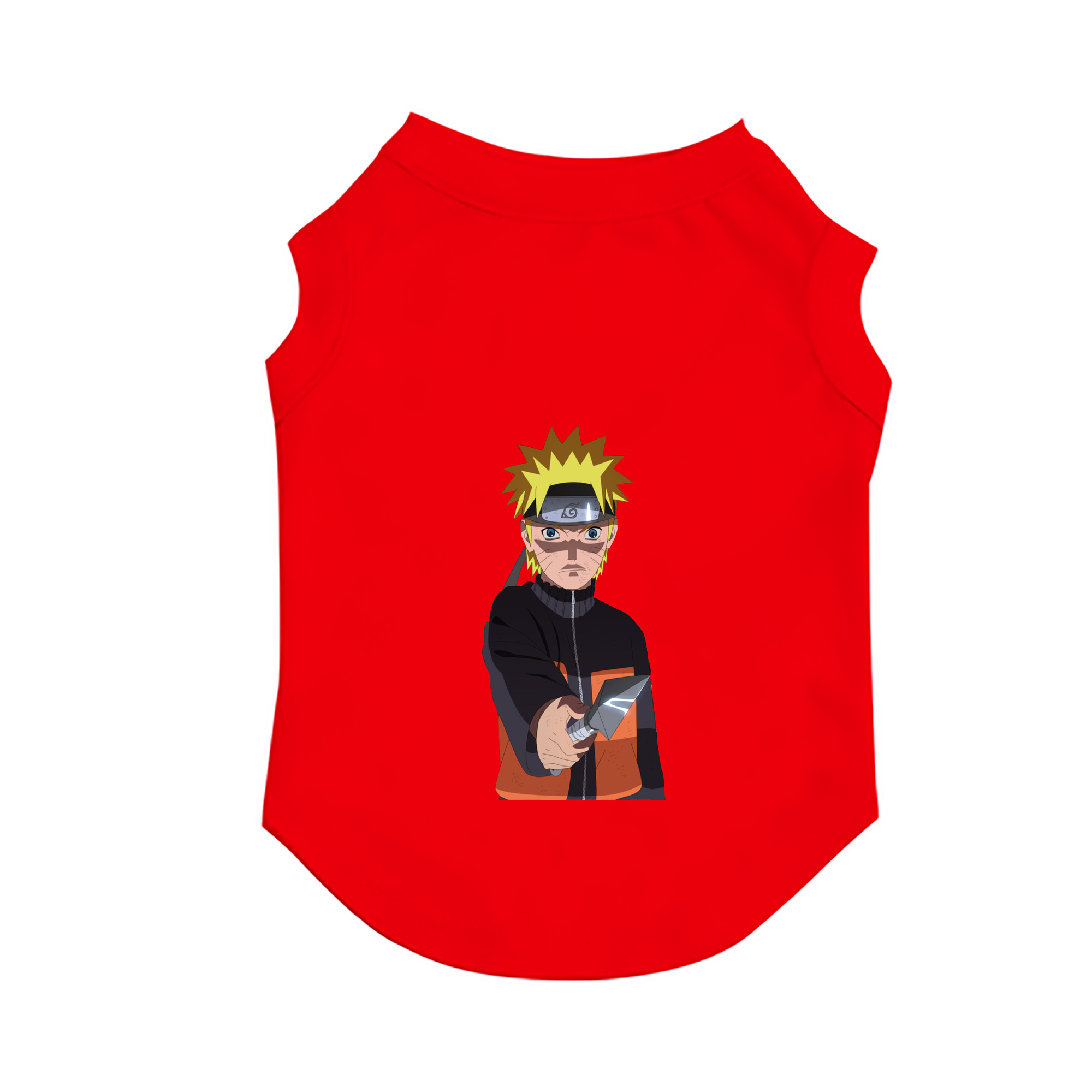 （画像用） NARUTO -ナルト- うずまき ナルト Uzumaki Naruto ペット用ベスト