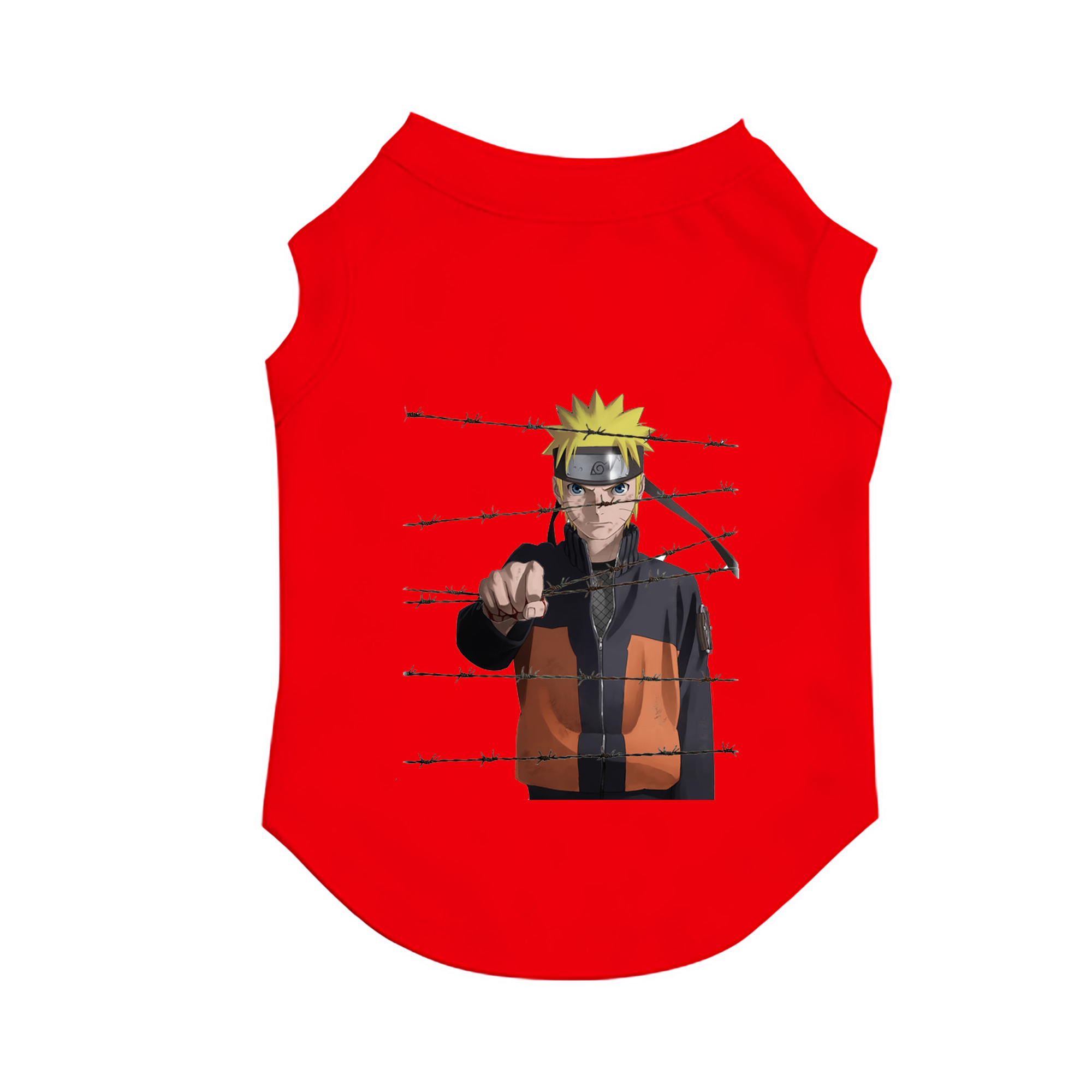 （画像用） NARUTO -ナルト- うずまき ナルト Uzumaki Naruto ペット用ベスト