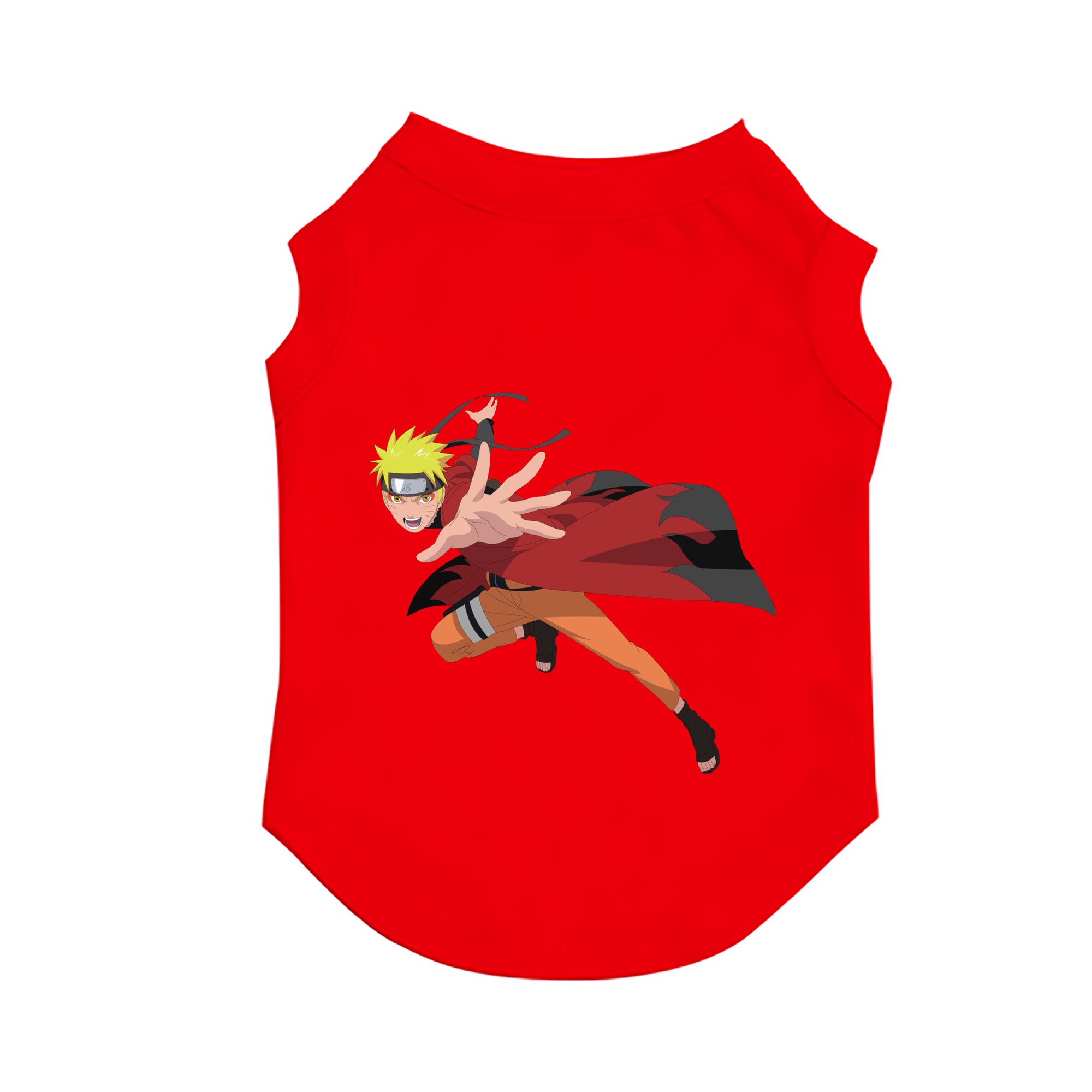 （画像用） NARUTO -ナルト- うずまき ナルト Uzumaki Naruto ペット用ベスト