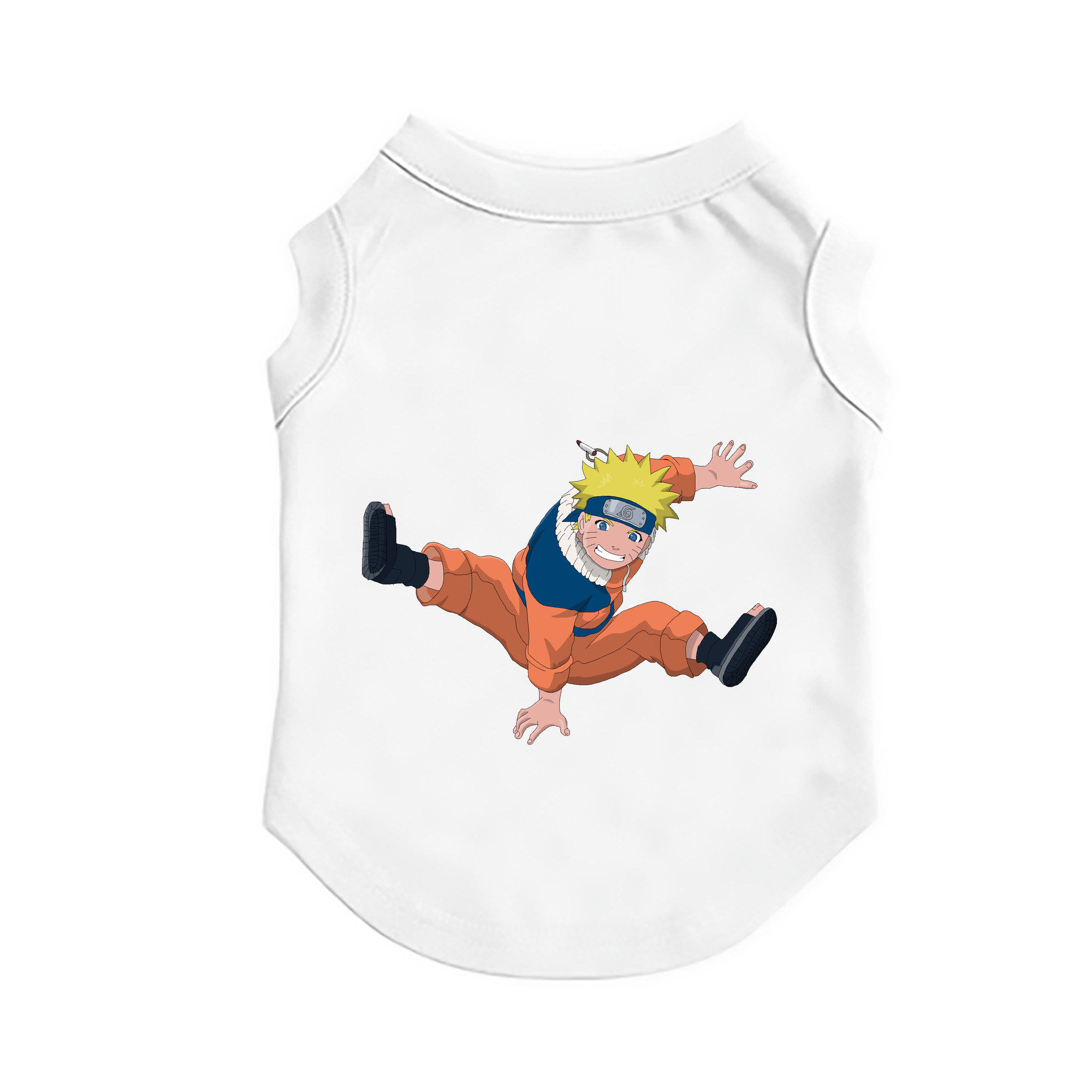 （画像用） NARUTO -ナルト- うずまき ナルト Uzumaki Naruto ペット用ベスト