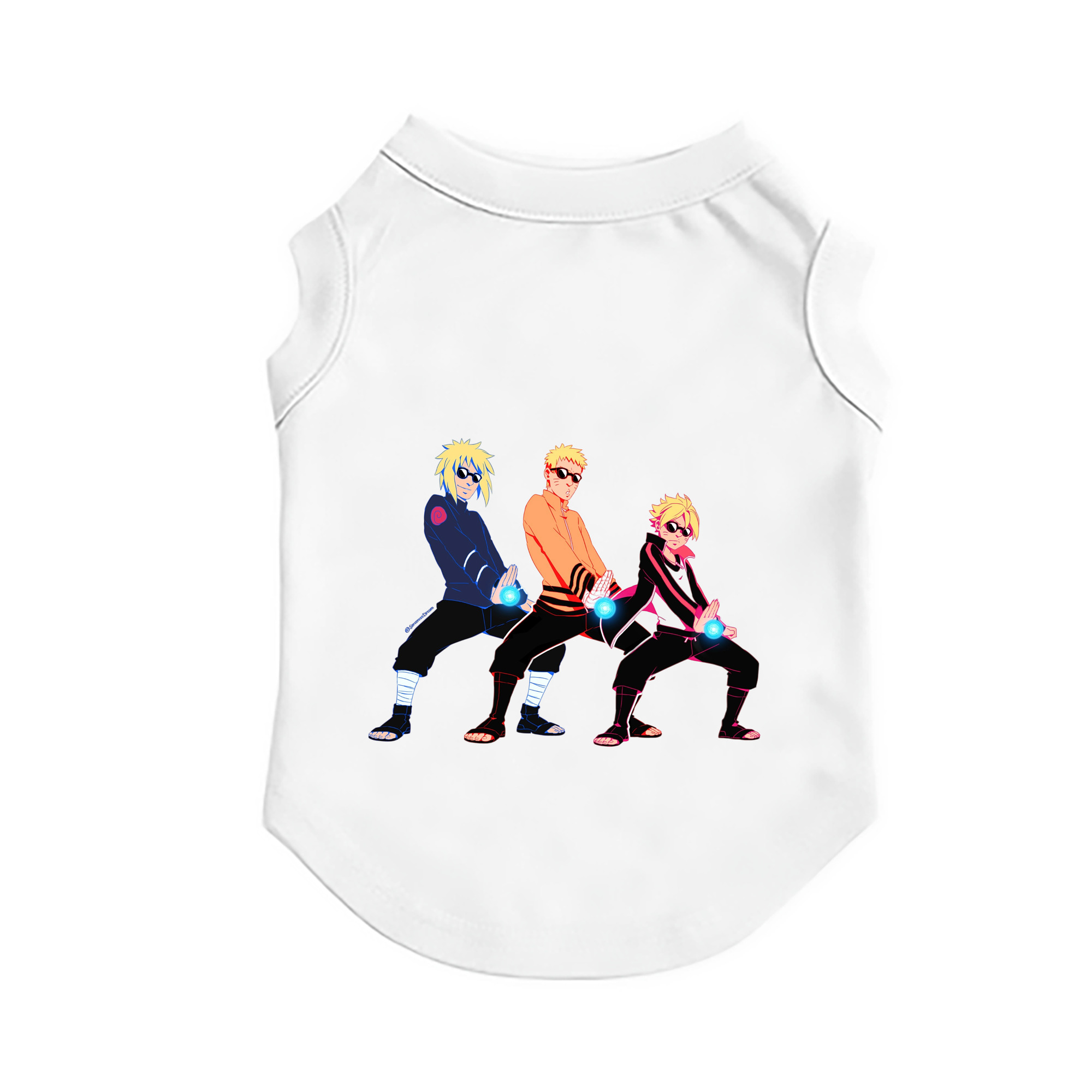 （画像用） NARUTO -ナルト- うずまき ナルト Uzumaki Naruto ペット用ベスト