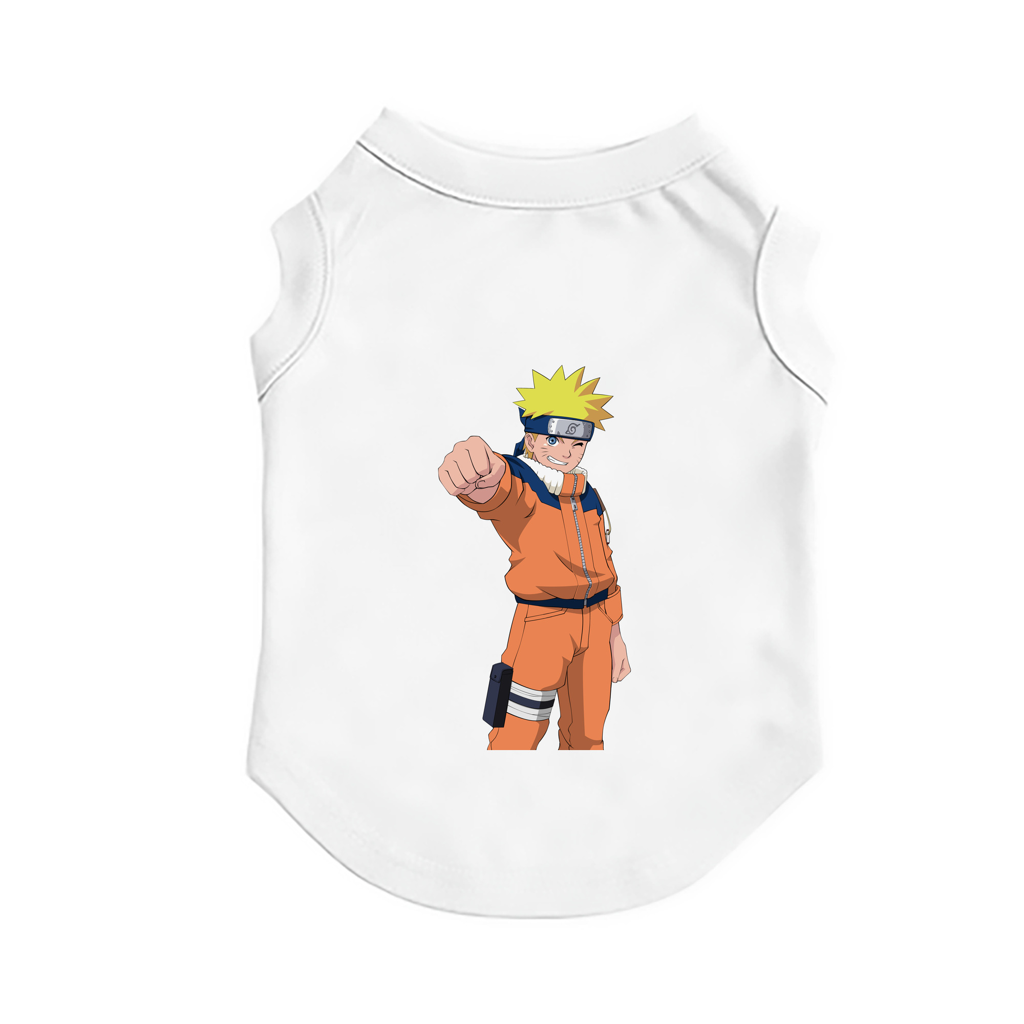（画像用） NARUTO -ナルト- うずまき ナルト Uzumaki Naruto ペット用ベスト