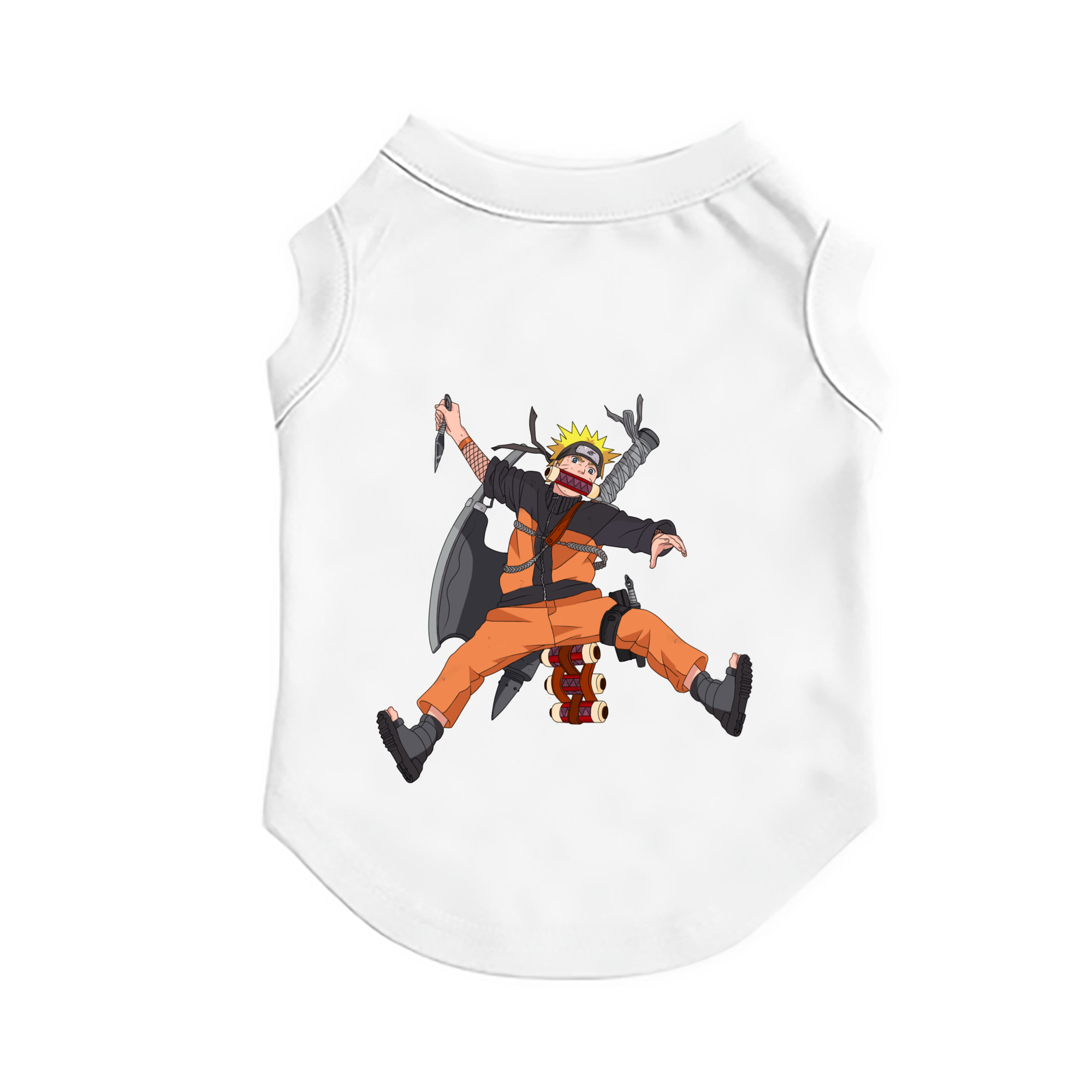 （画像用） NARUTO -ナルト- うずまき ナルト Uzumaki Naruto ペット用ベスト