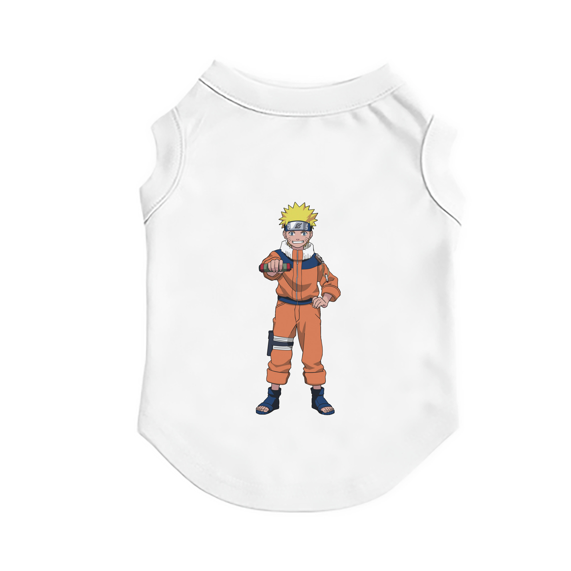（画像用） NARUTO -ナルト- うずまき ナルト Uzumaki Naruto ペット用ベスト