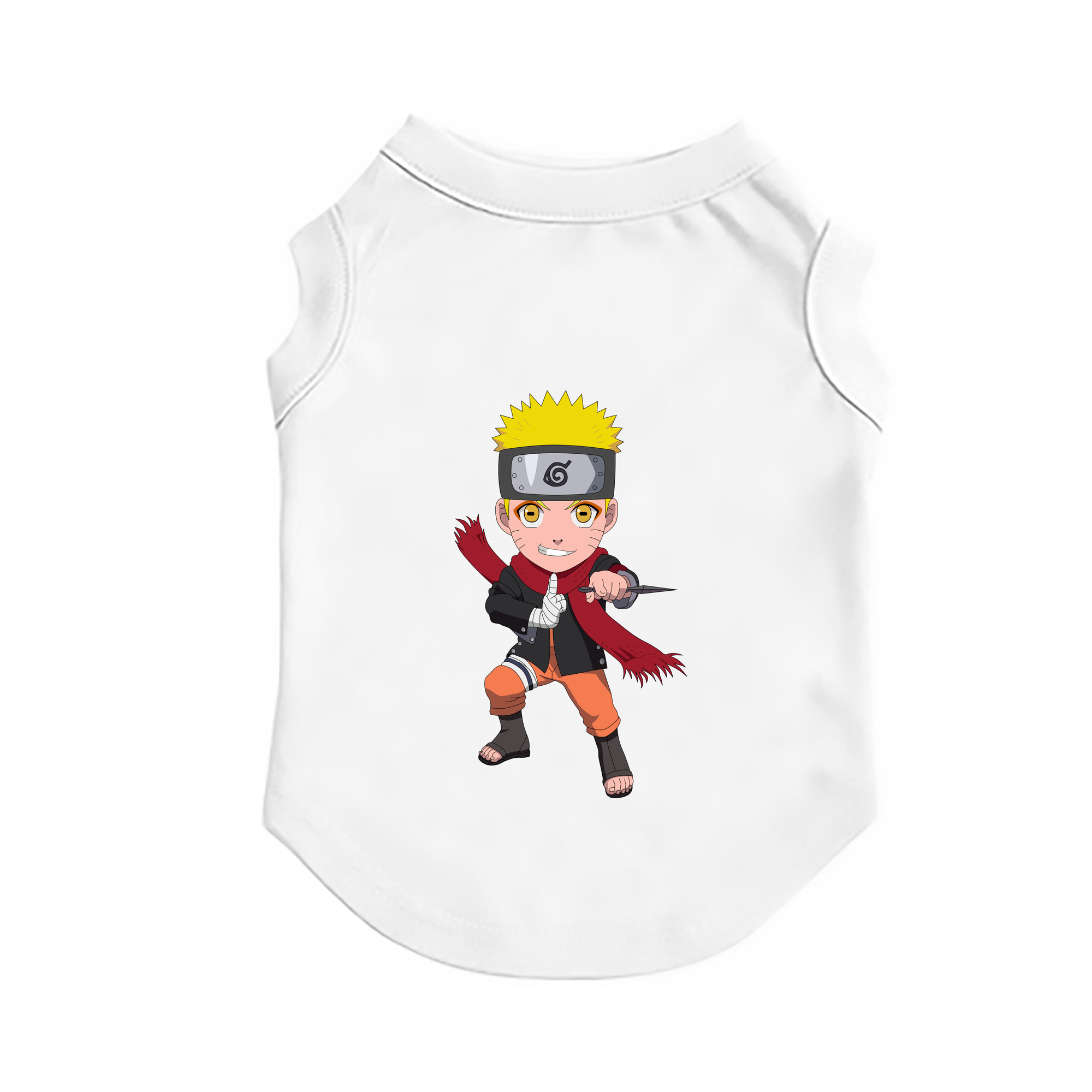 （画像用） NARUTO -ナルト- うずまき ナルト Uzumaki Naruto ペット用ベスト