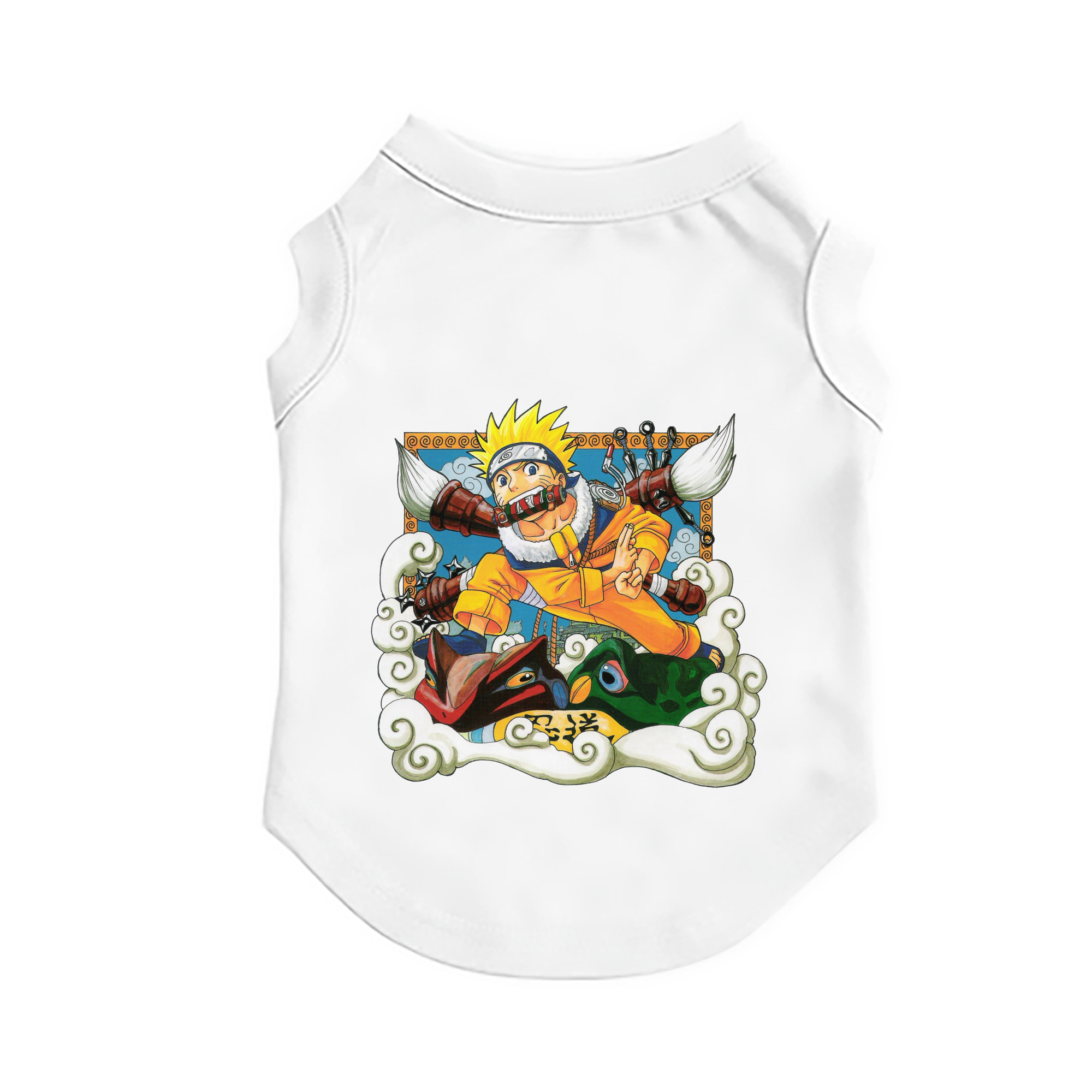 （画像用） NARUTO -ナルト- うずまき ナルト Uzumaki Naruto ペット用ベスト