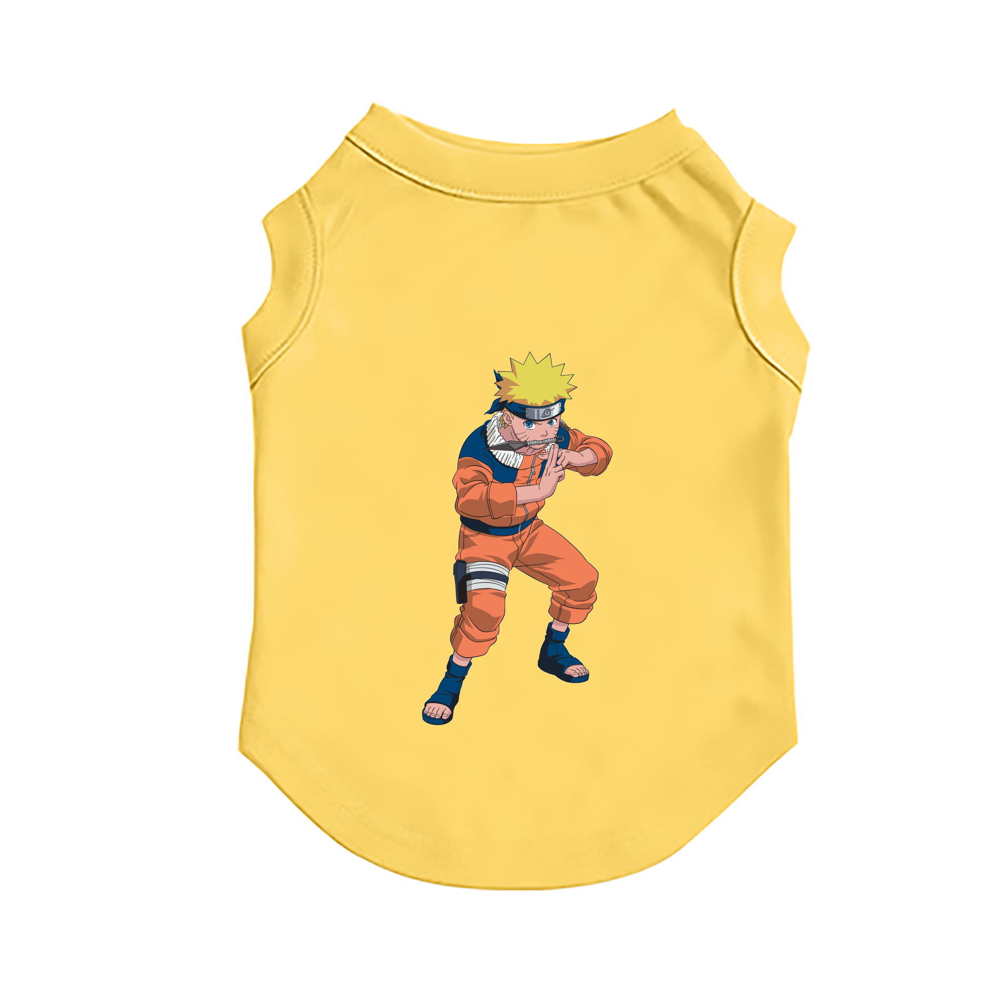 （画像用） NARUTO -ナルト- うずまき ナルト Uzumaki Naruto ペット用ベスト