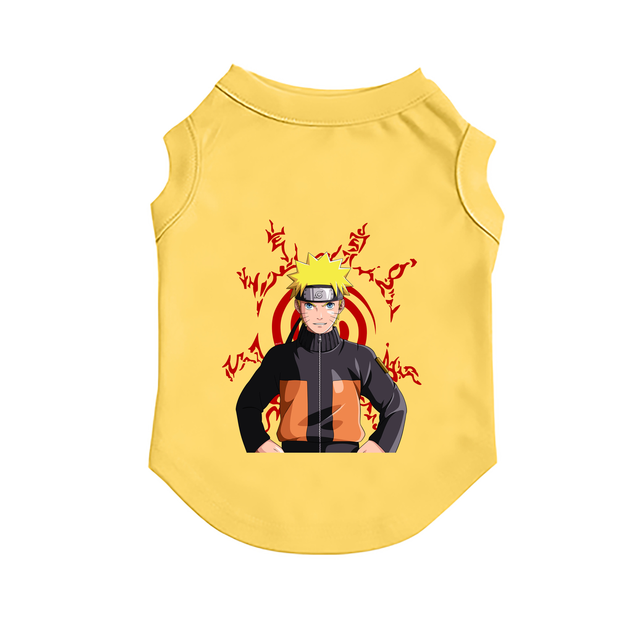 （画像用） NARUTO -ナルト- うずまき ナルト Uzumaki Naruto ペット用ベスト