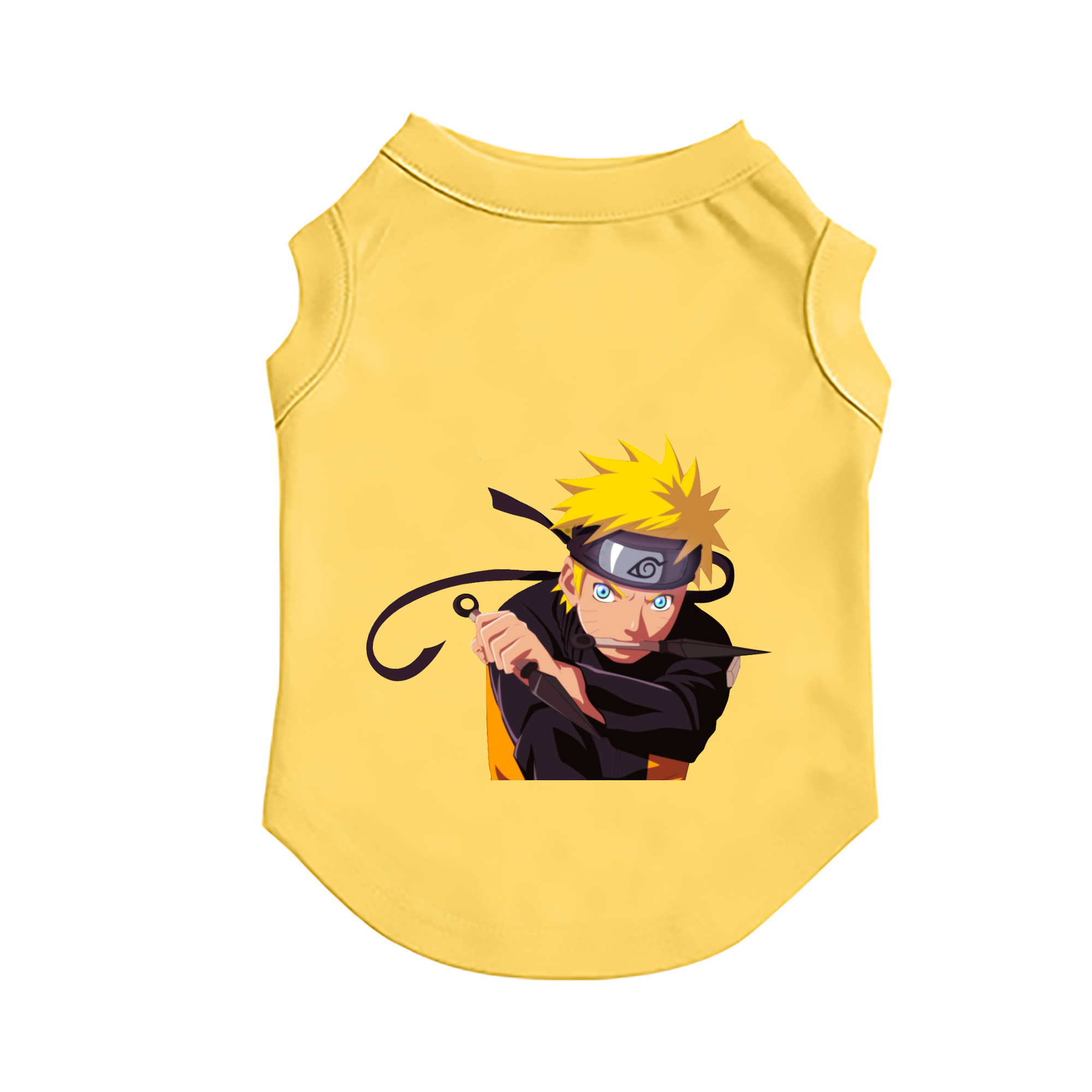 （画像用） NARUTO -ナルト- うずまき ナルト Uzumaki Naruto ペット用ベスト