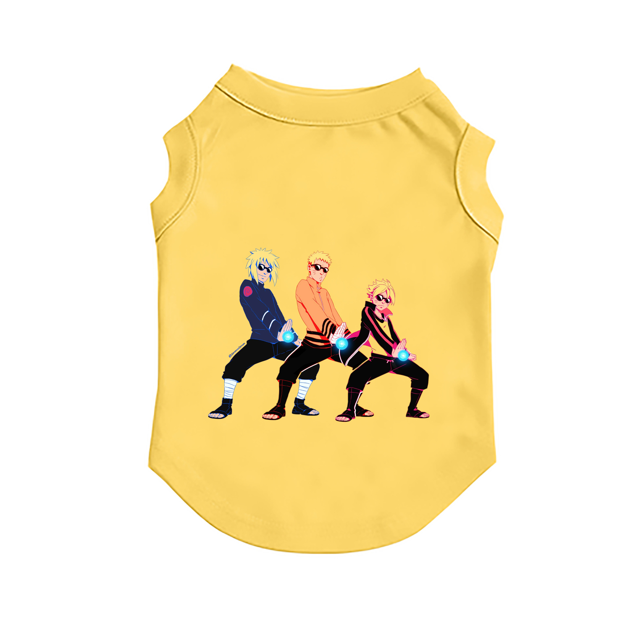 （画像用） NARUTO -ナルト- うずまき ナルト Uzumaki Naruto ペット用ベスト