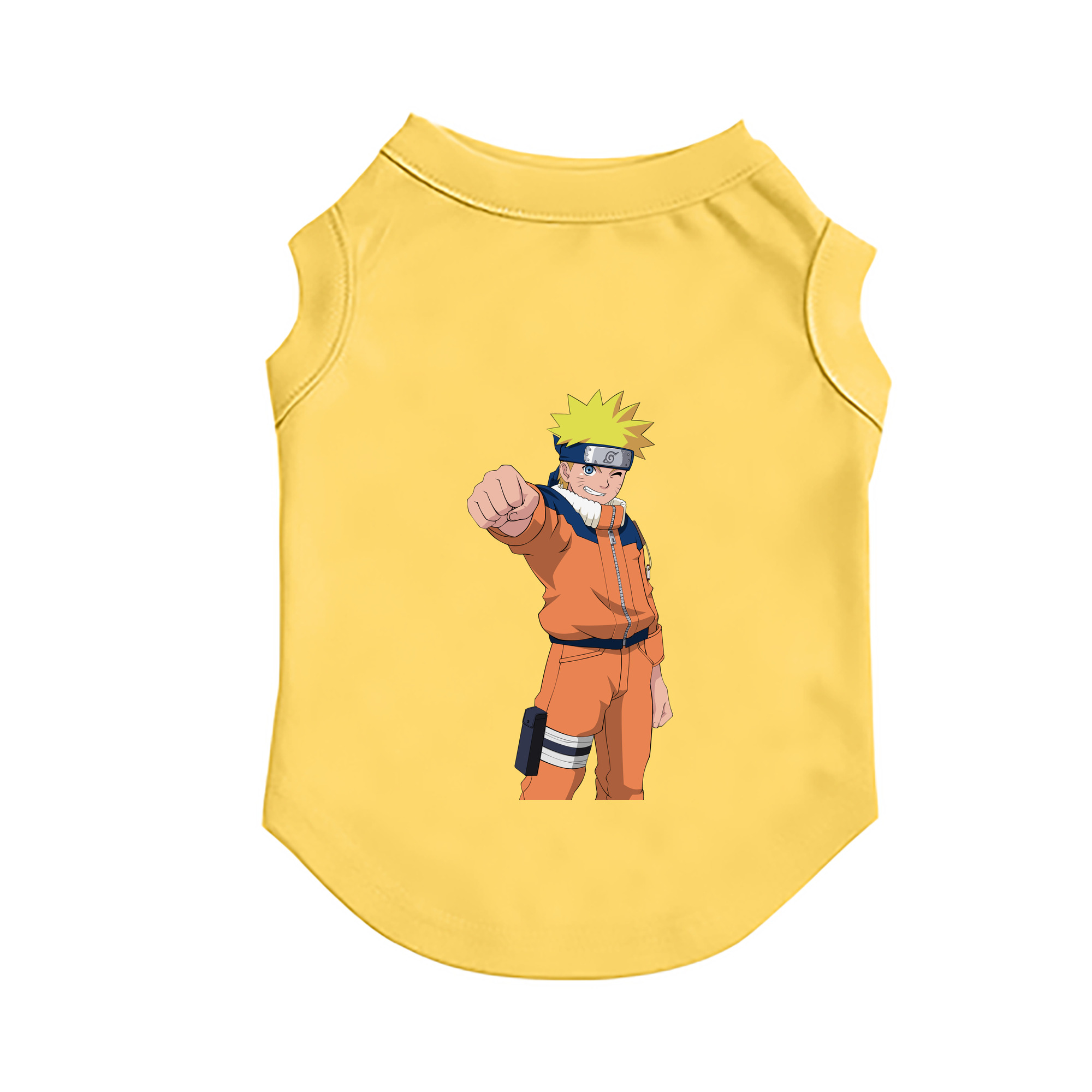 （画像用） NARUTO -ナルト- うずまき ナルト Uzumaki Naruto ペット用ベスト