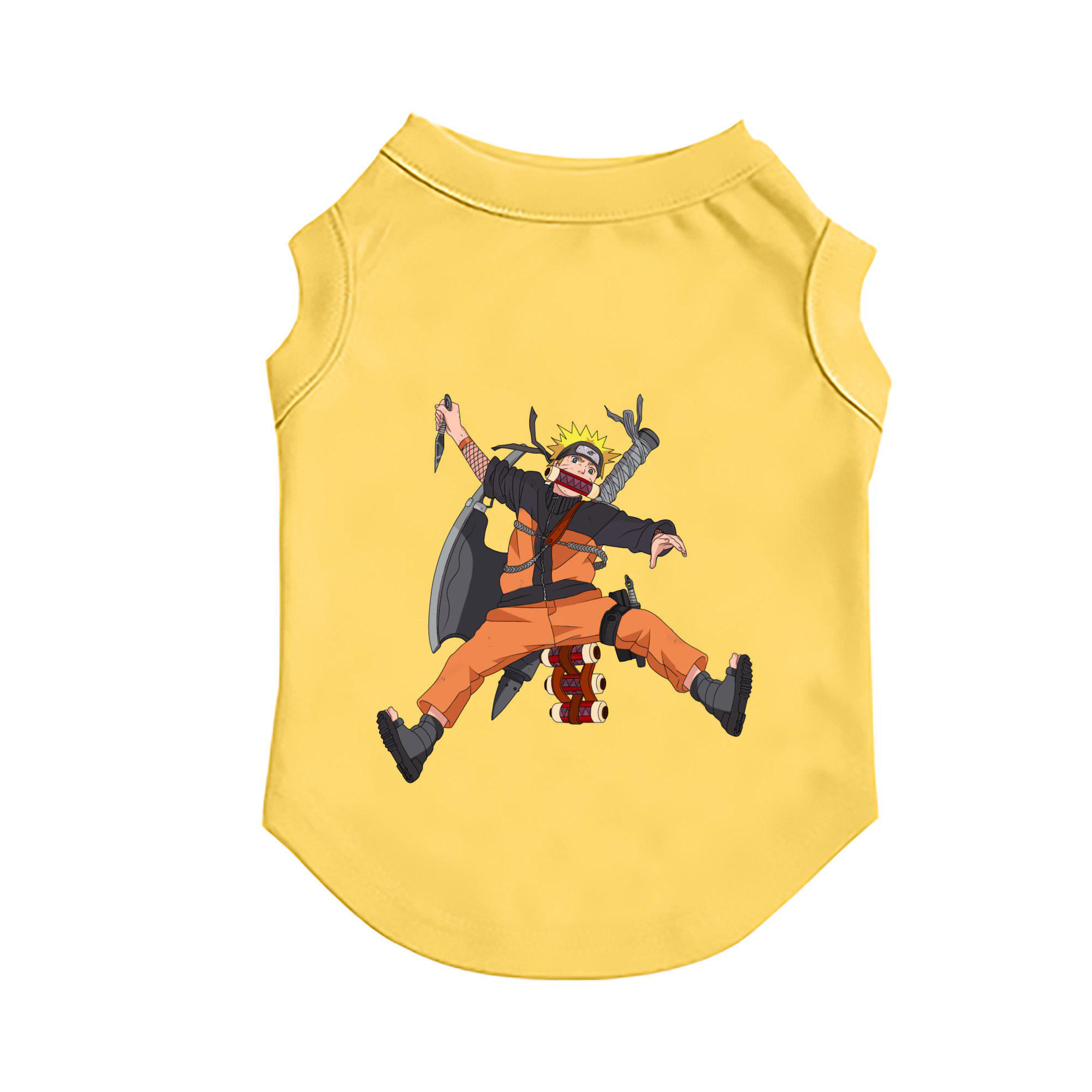（画像用） NARUTO -ナルト- うずまき ナルト Uzumaki Naruto ペット用ベスト