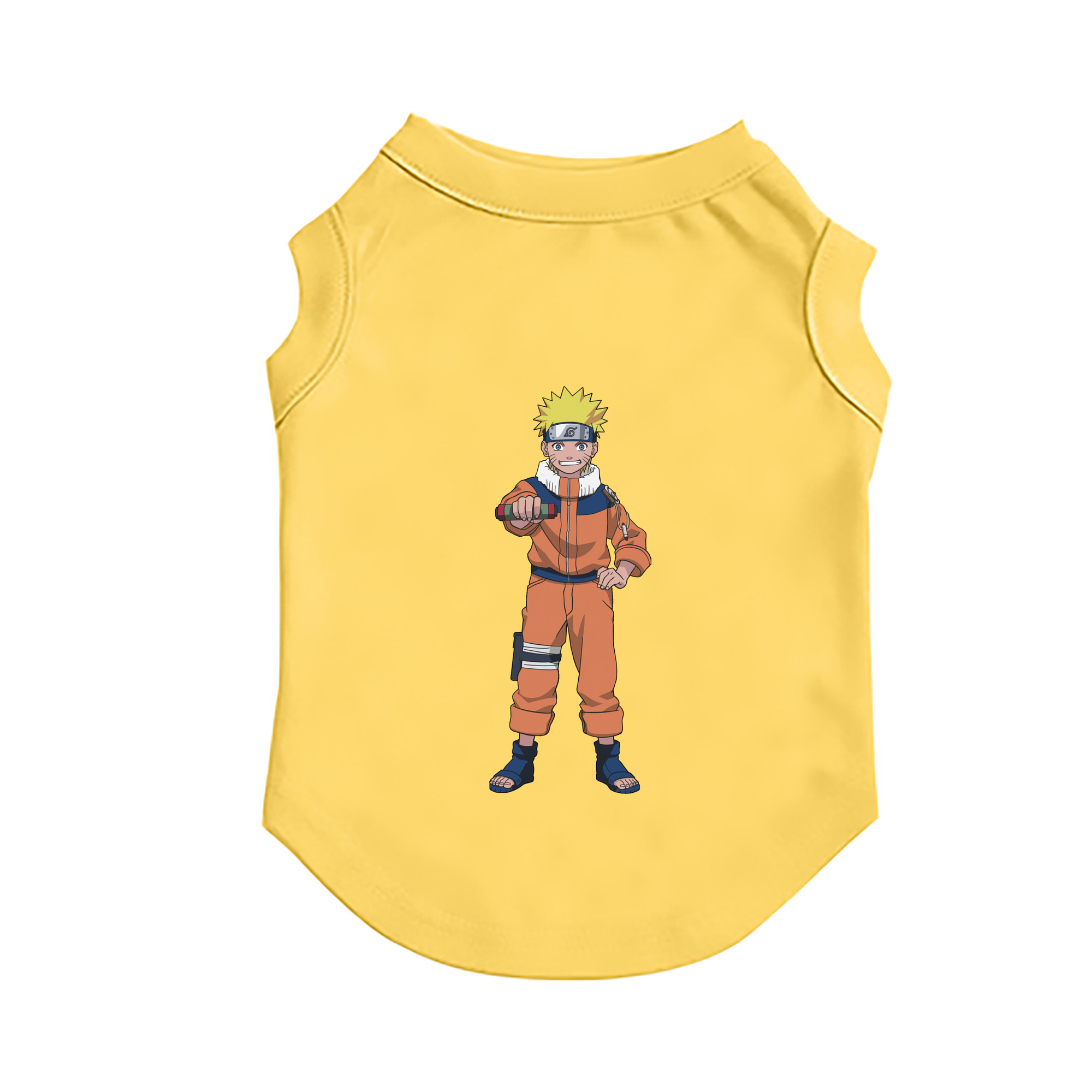 （画像用） NARUTO -ナルト- うずまき ナルト Uzumaki Naruto ペット用ベスト