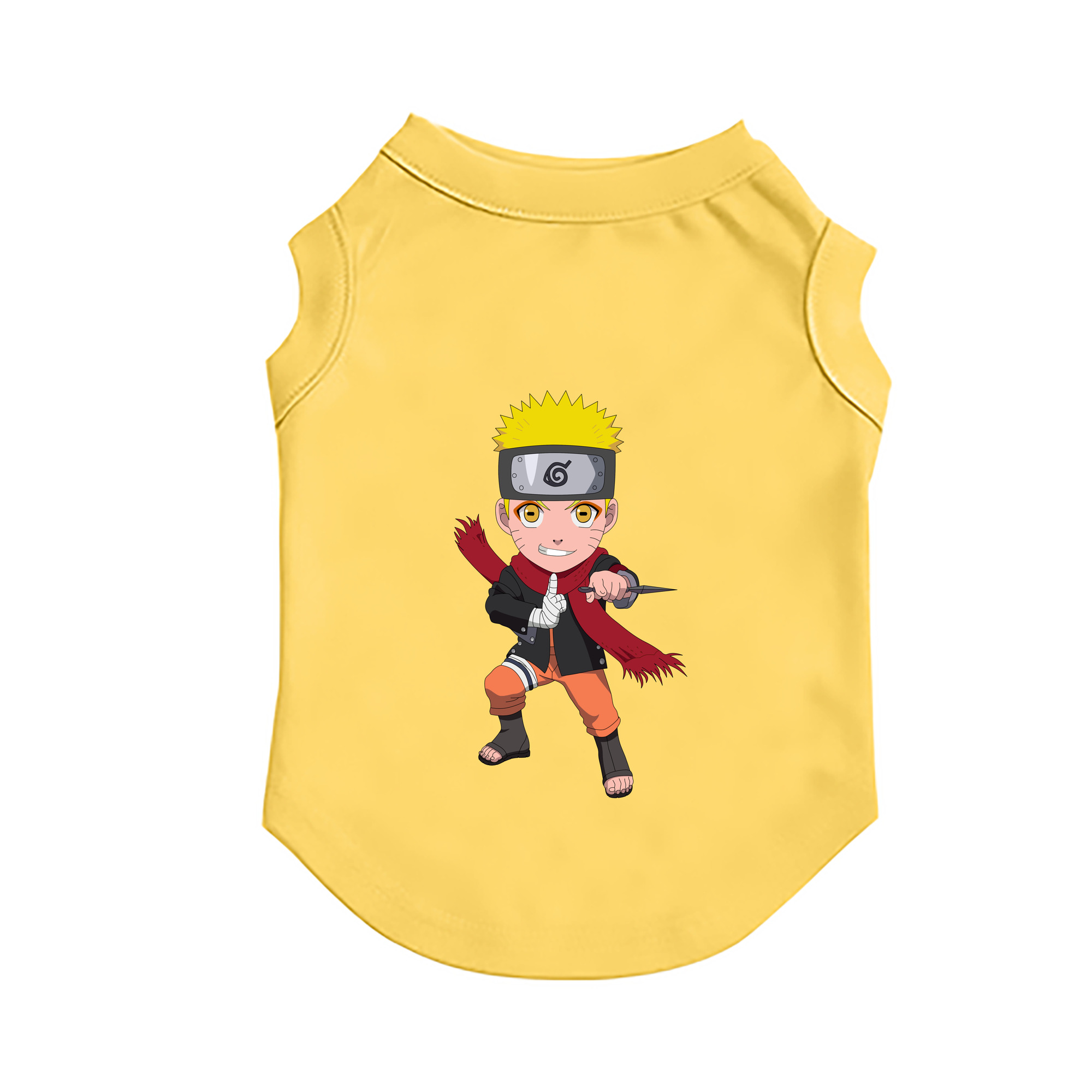 （画像用） NARUTO -ナルト- うずまき ナルト Uzumaki Naruto ペット用ベスト