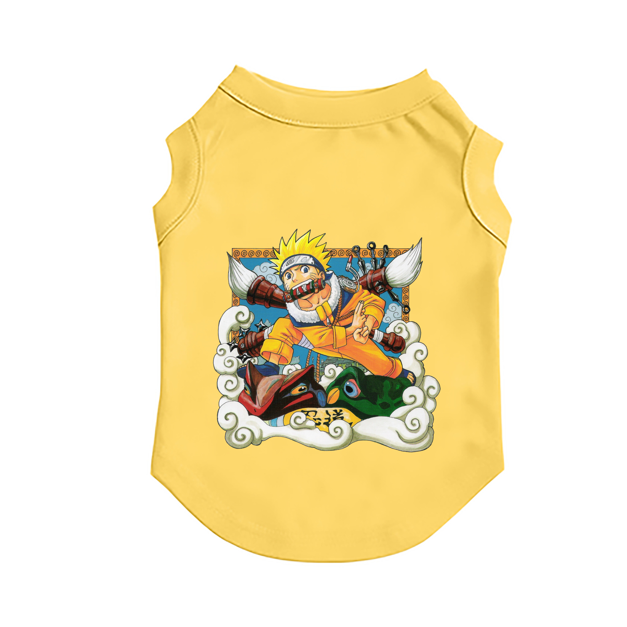 （画像用） NARUTO -ナルト- うずまき ナルト Uzumaki Naruto ペット用ベスト